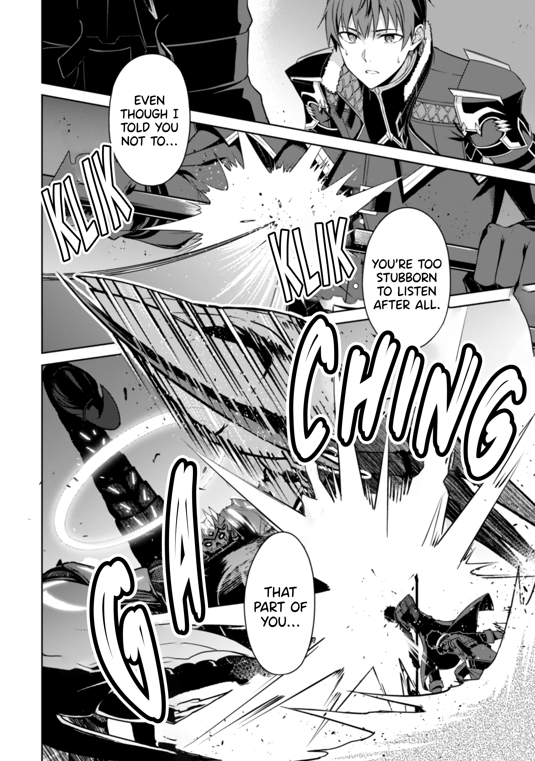 Halaman dari Boushoku no Berserk ~Ore dake Level to Iu Gainen wo Toppa suru~ Chapter 61