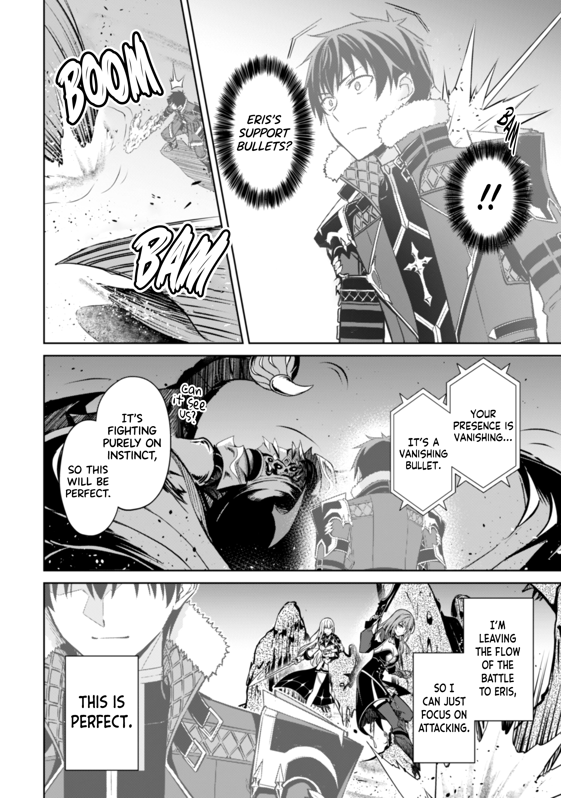 Halaman dari Boushoku no Berserk ~Ore dake Level to Iu Gainen wo Toppa suru~ Chapter 61