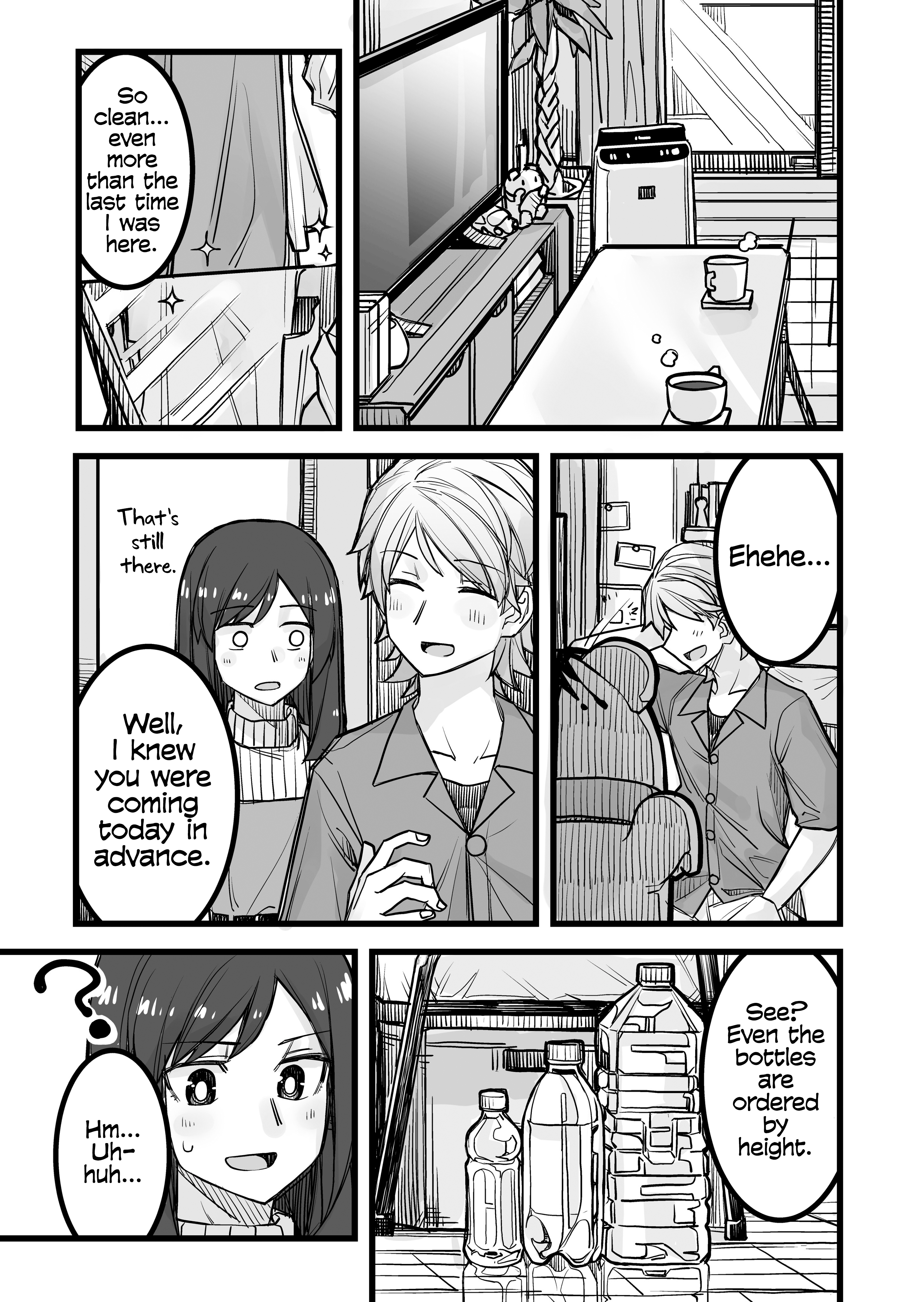 Halaman dari Ikemen Joshi to Josou Danshi Chapter 31