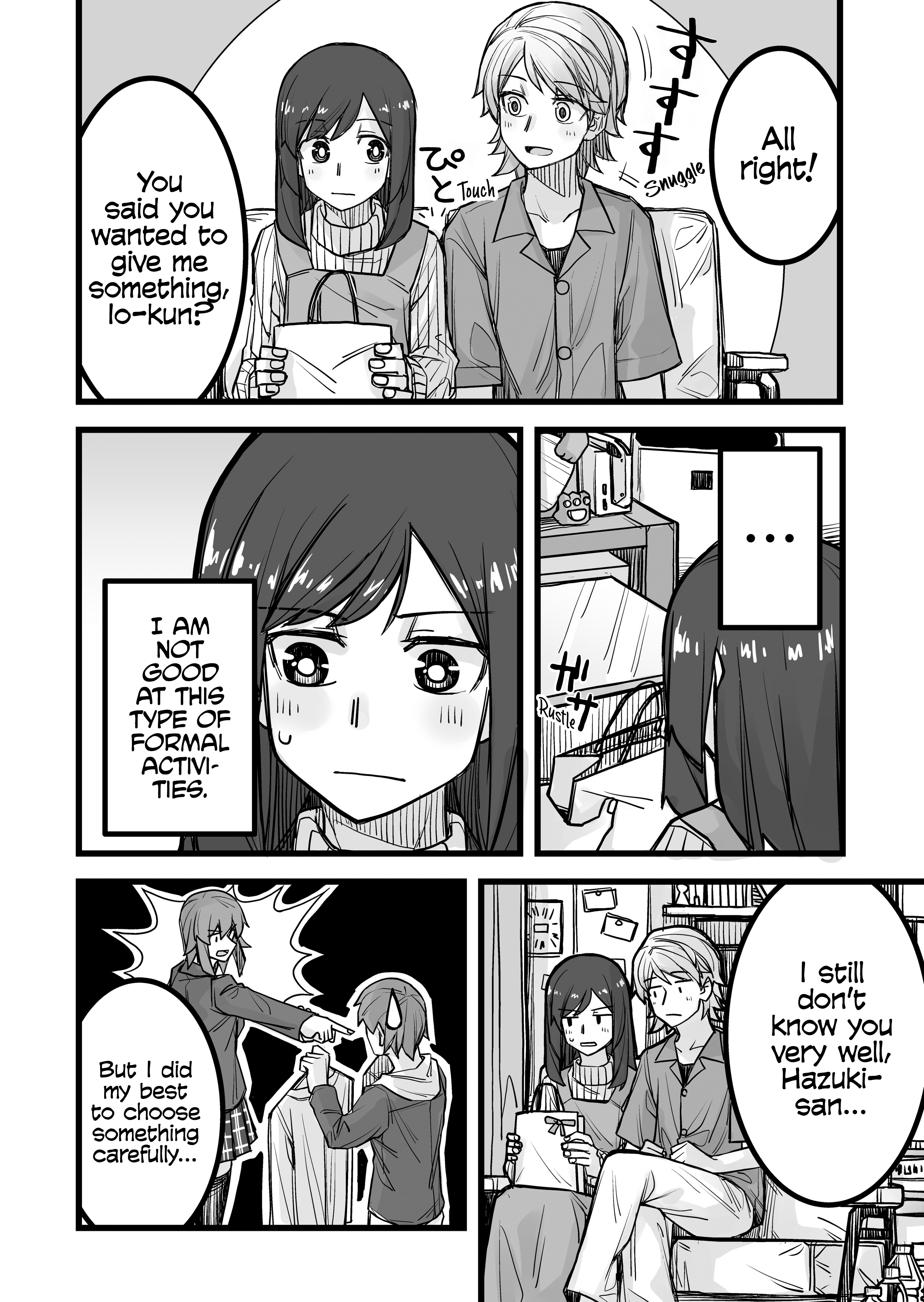 Halaman dari Ikemen Joshi to Josou Danshi Chapter 31
