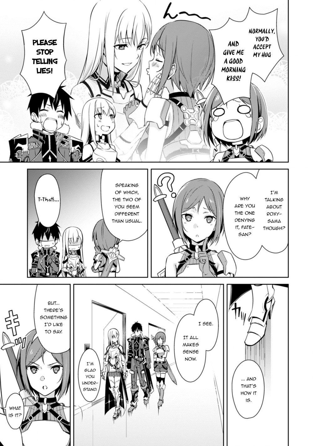 Halaman dari Boushoku no Berserk ~Ore dake Level to Iu Gainen wo Toppa suru~ Chapter 43