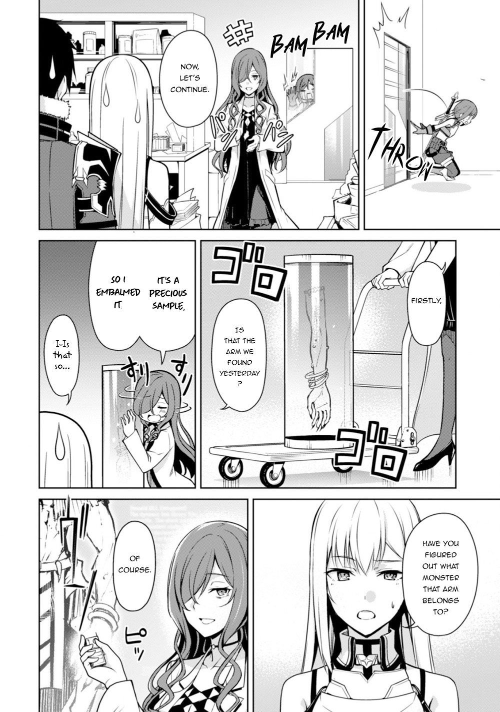 Halaman dari Boushoku no Berserk ~Ore dake Level to Iu Gainen wo Toppa suru~ Chapter 43