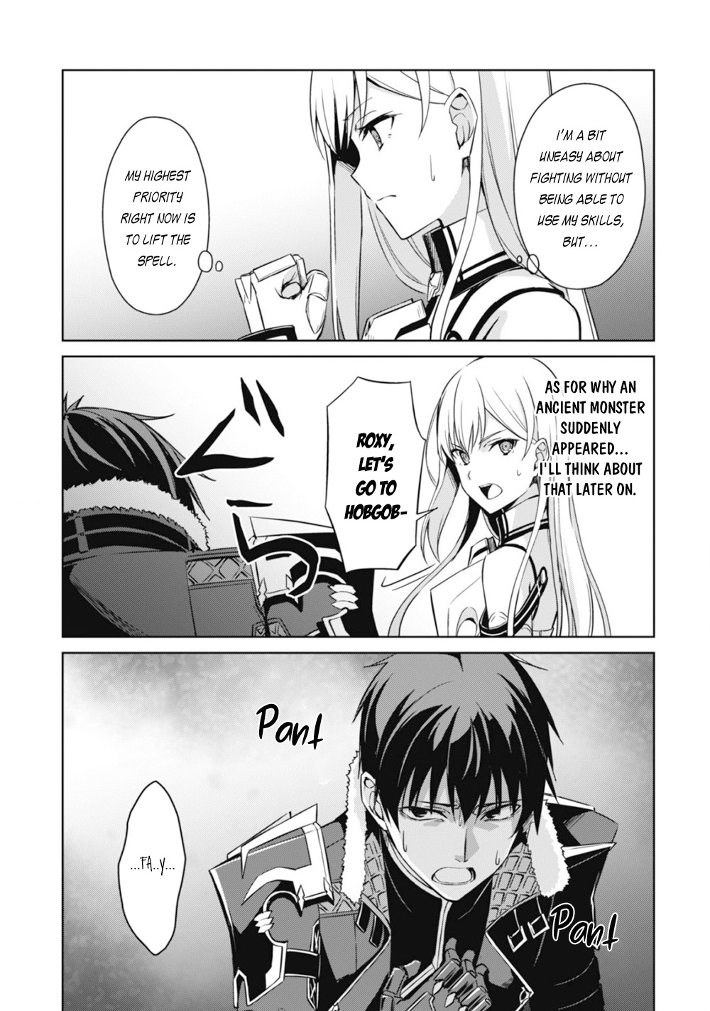 Halaman dari Boushoku no Berserk ~Ore dake Level to Iu Gainen wo Toppa suru~ Chapter 43