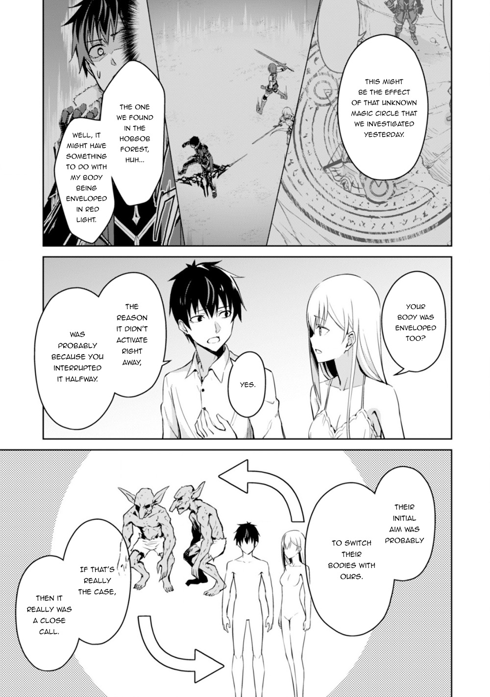 Halaman dari Boushoku no Berserk ~Ore dake Level to Iu Gainen wo Toppa suru~ Chapter 43