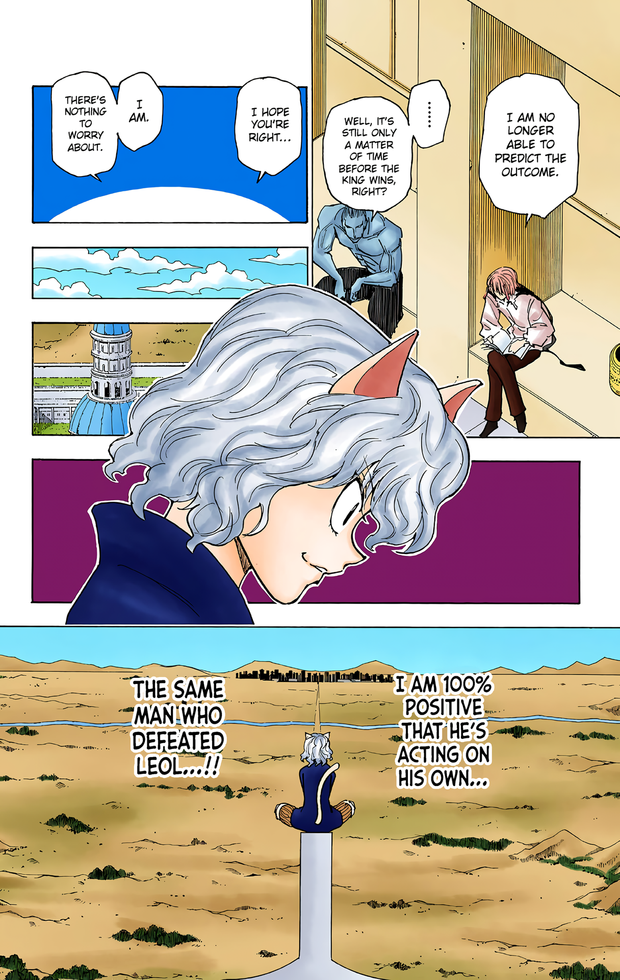 Halaman dari HUNTER x HUNTER (Official Colored) Chapter 256