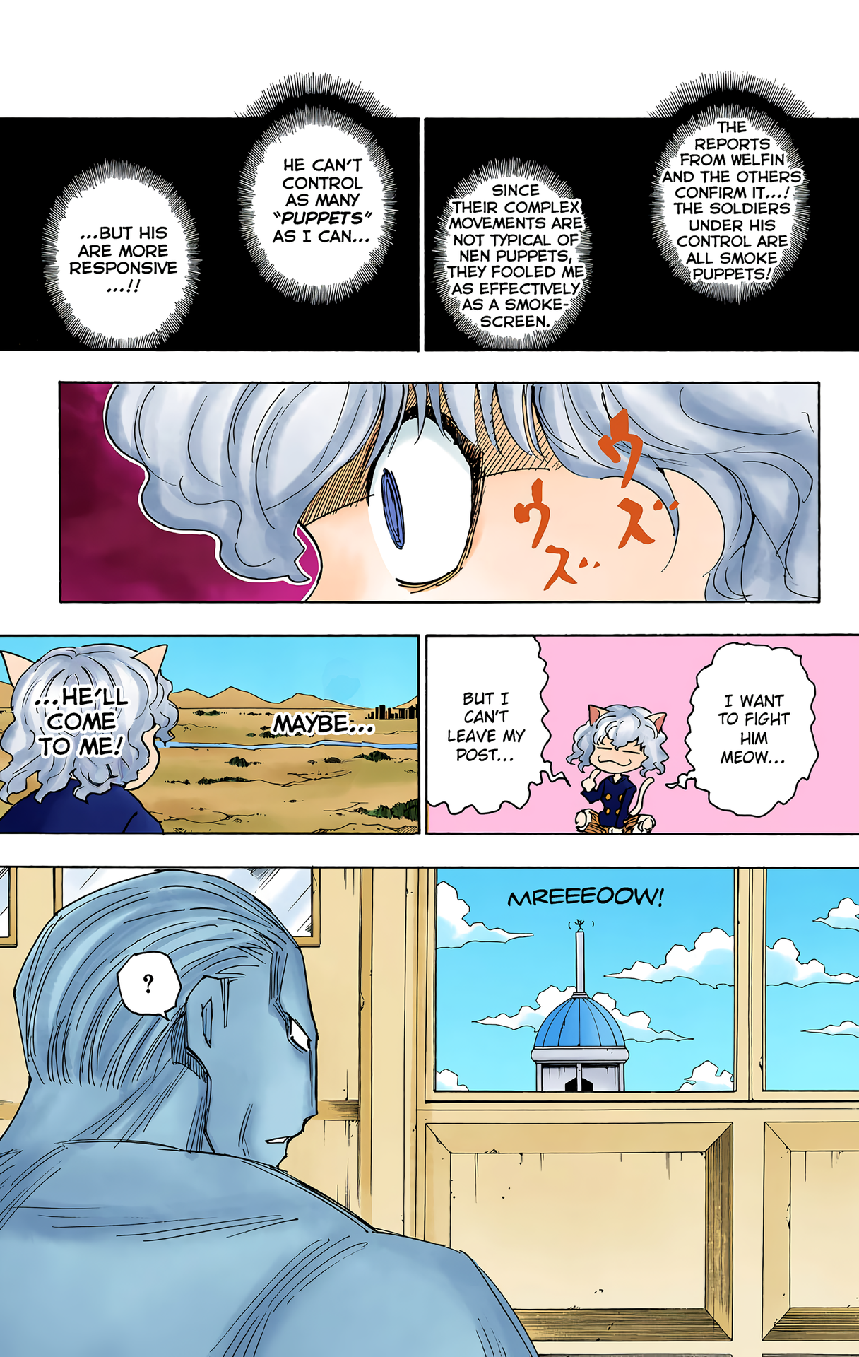 Halaman dari HUNTER x HUNTER (Official Colored) Chapter 256