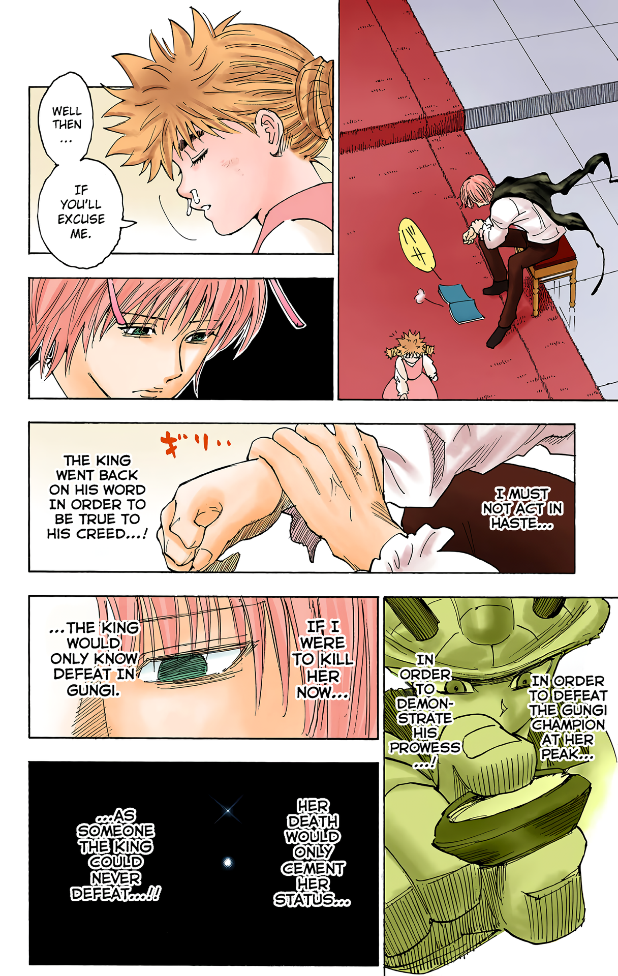 Halaman dari HUNTER x HUNTER (Official Colored) Chapter 256