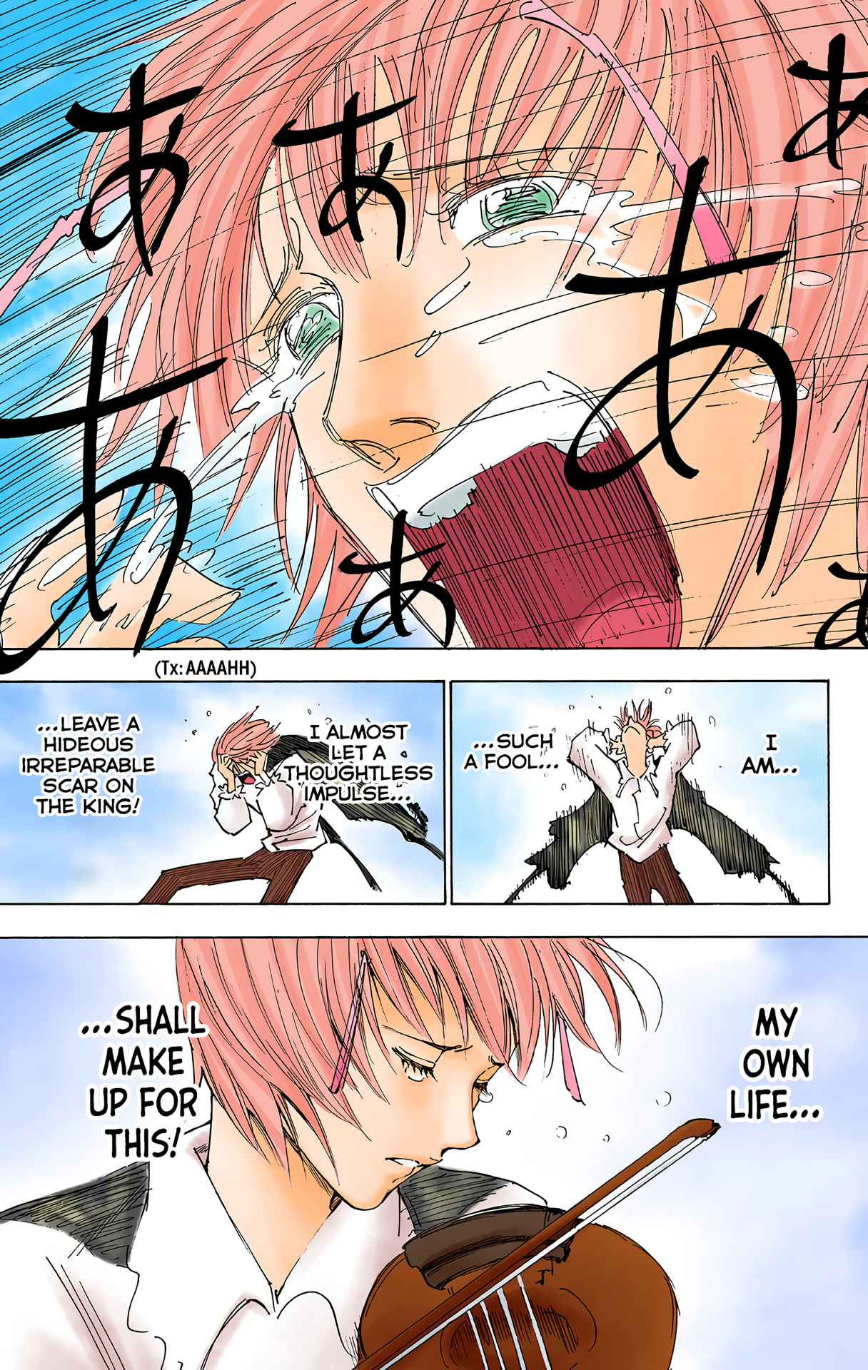 Halaman dari HUNTER x HUNTER (Official Colored) Chapter 256