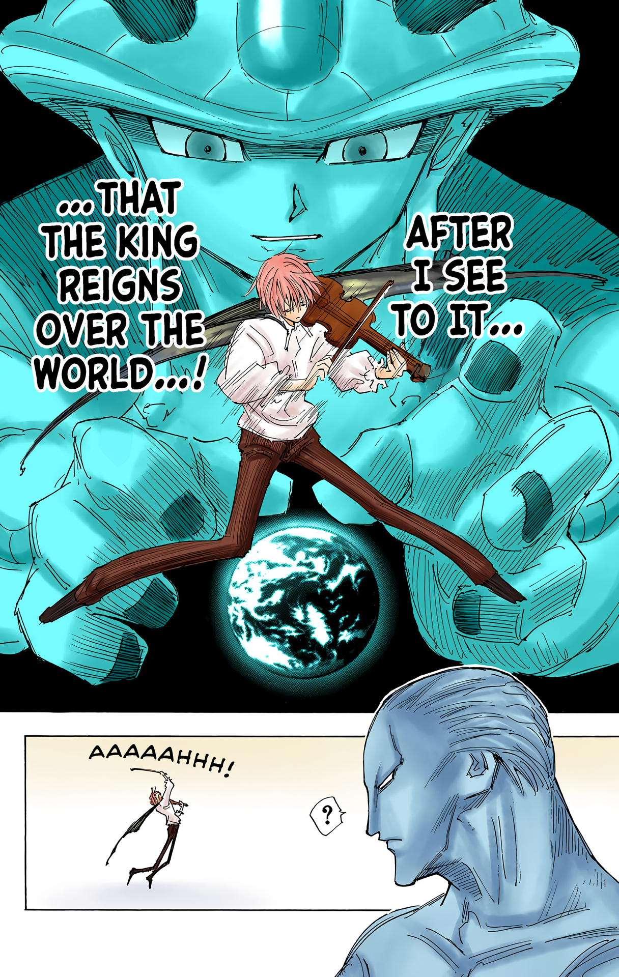 Halaman dari HUNTER x HUNTER (Official Colored) Chapter 256