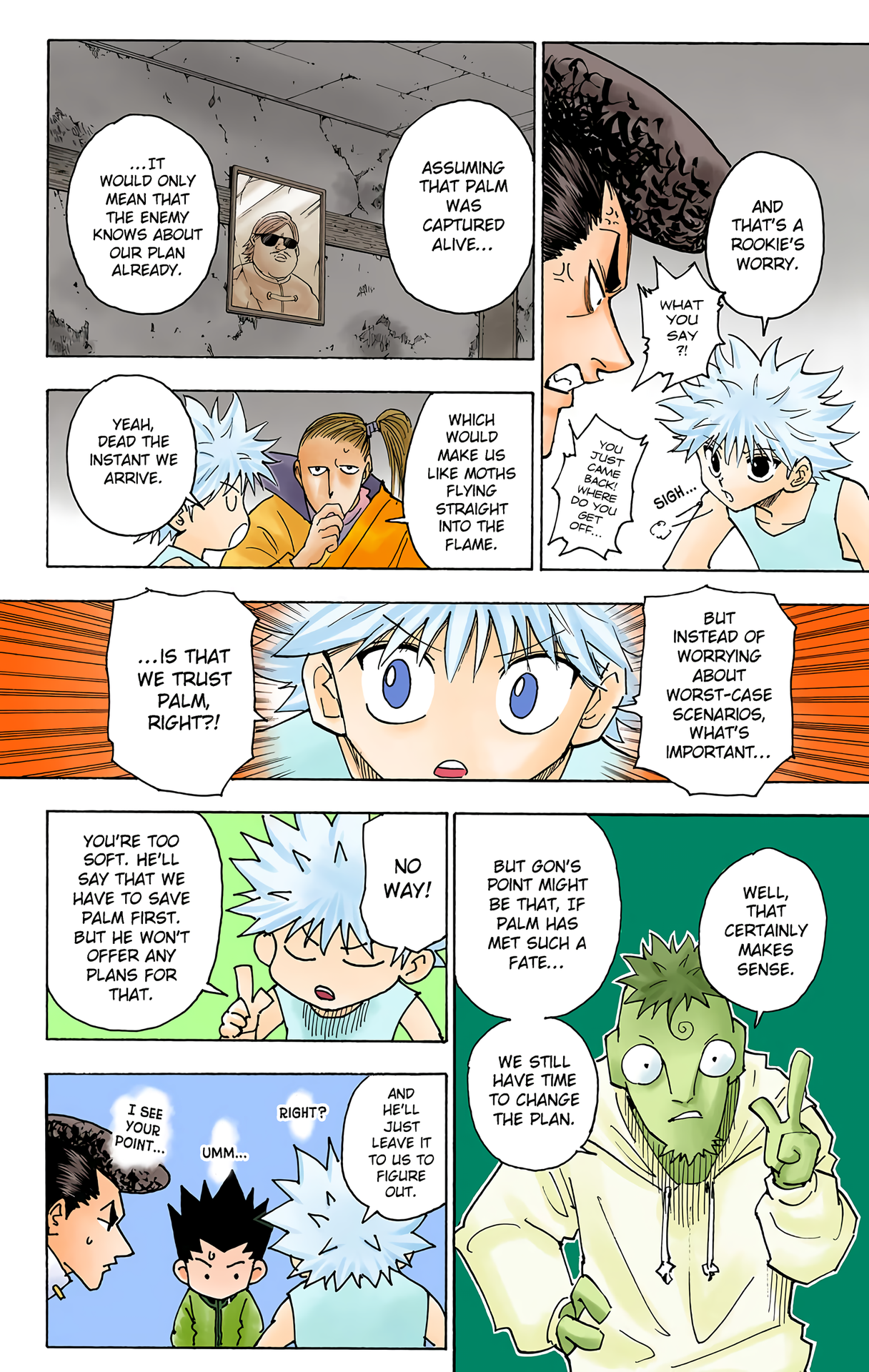 Halaman dari HUNTER x HUNTER (Official Colored) Chapter 256