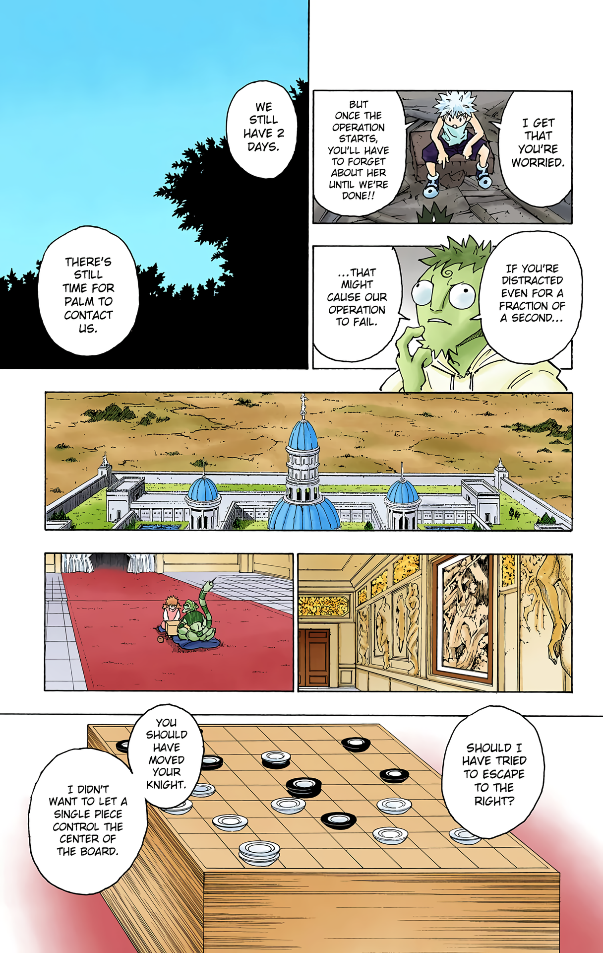 Halaman dari HUNTER x HUNTER (Official Colored) Chapter 256