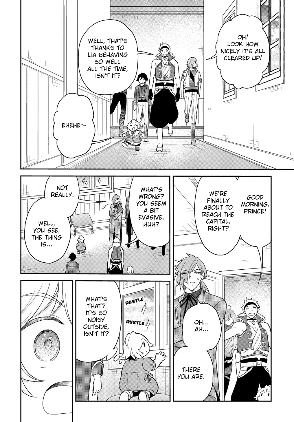 Halaman dari Tensei Youjo wa Akiramenai Chapter 38