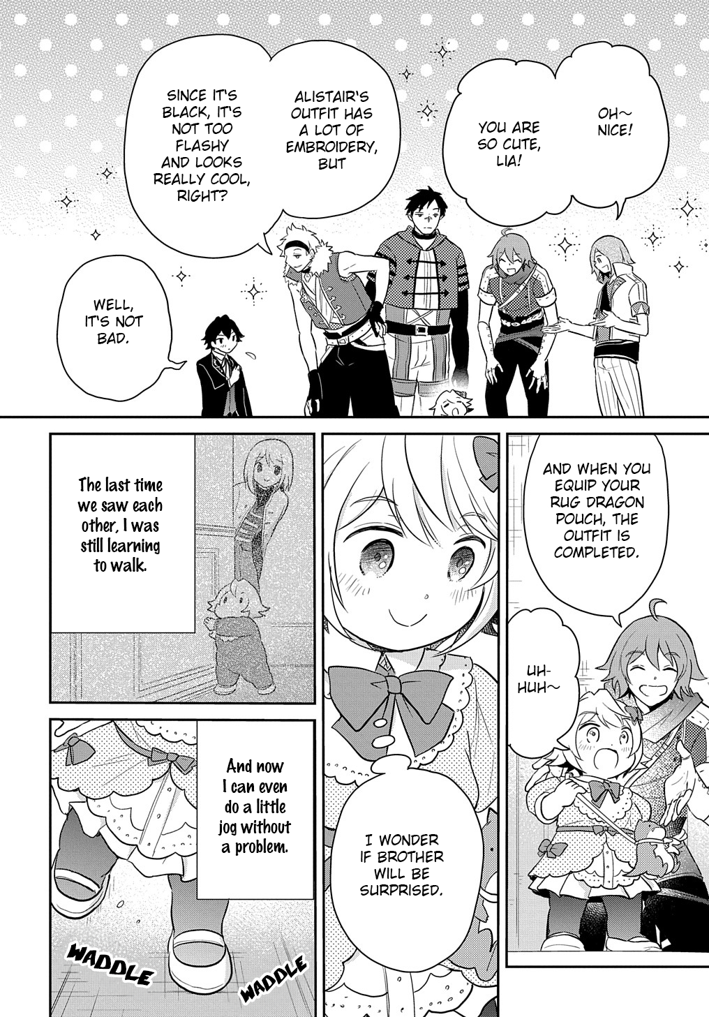 Halaman dari Tensei Youjo wa Akiramenai Chapter 38