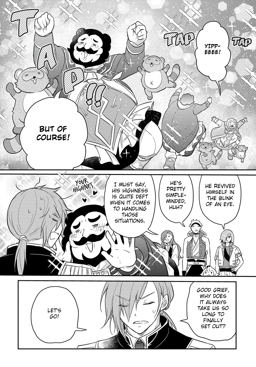 Halaman dari Tensei Youjo wa Akiramenai Chapter 38