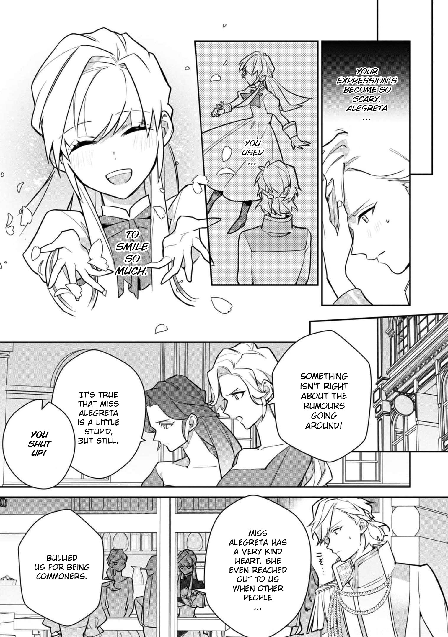 Halaman dari Though I May Be a Villainess, I'll Show You I Can Obtain Happiness! Chapter 5