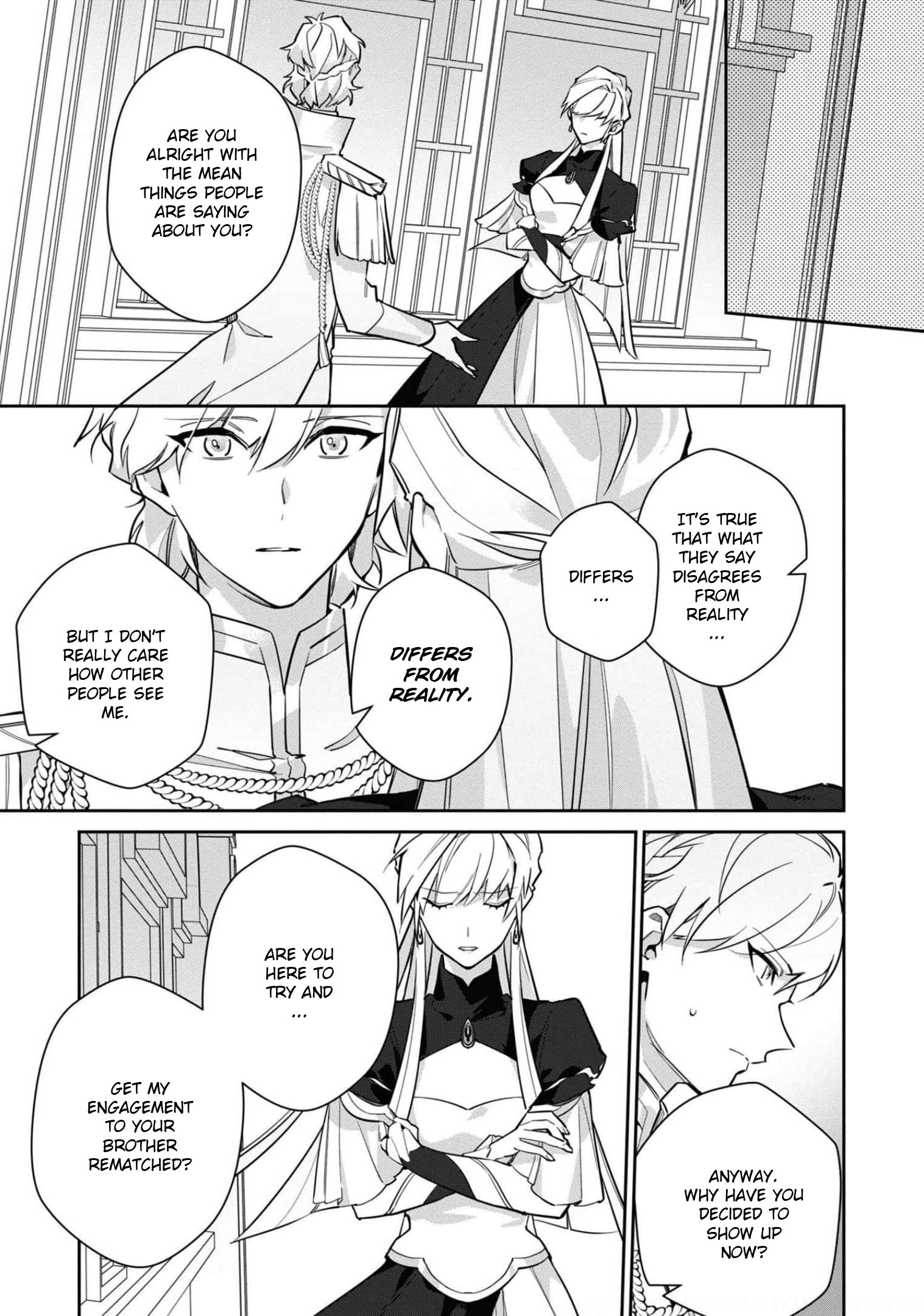 Halaman dari Though I May Be a Villainess, I'll Show You I Can Obtain Happiness! Chapter 5