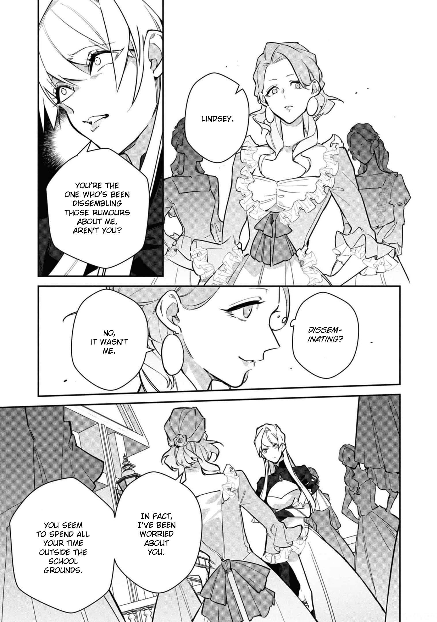 Halaman dari Though I May Be a Villainess, I'll Show You I Can Obtain Happiness! Chapter 5