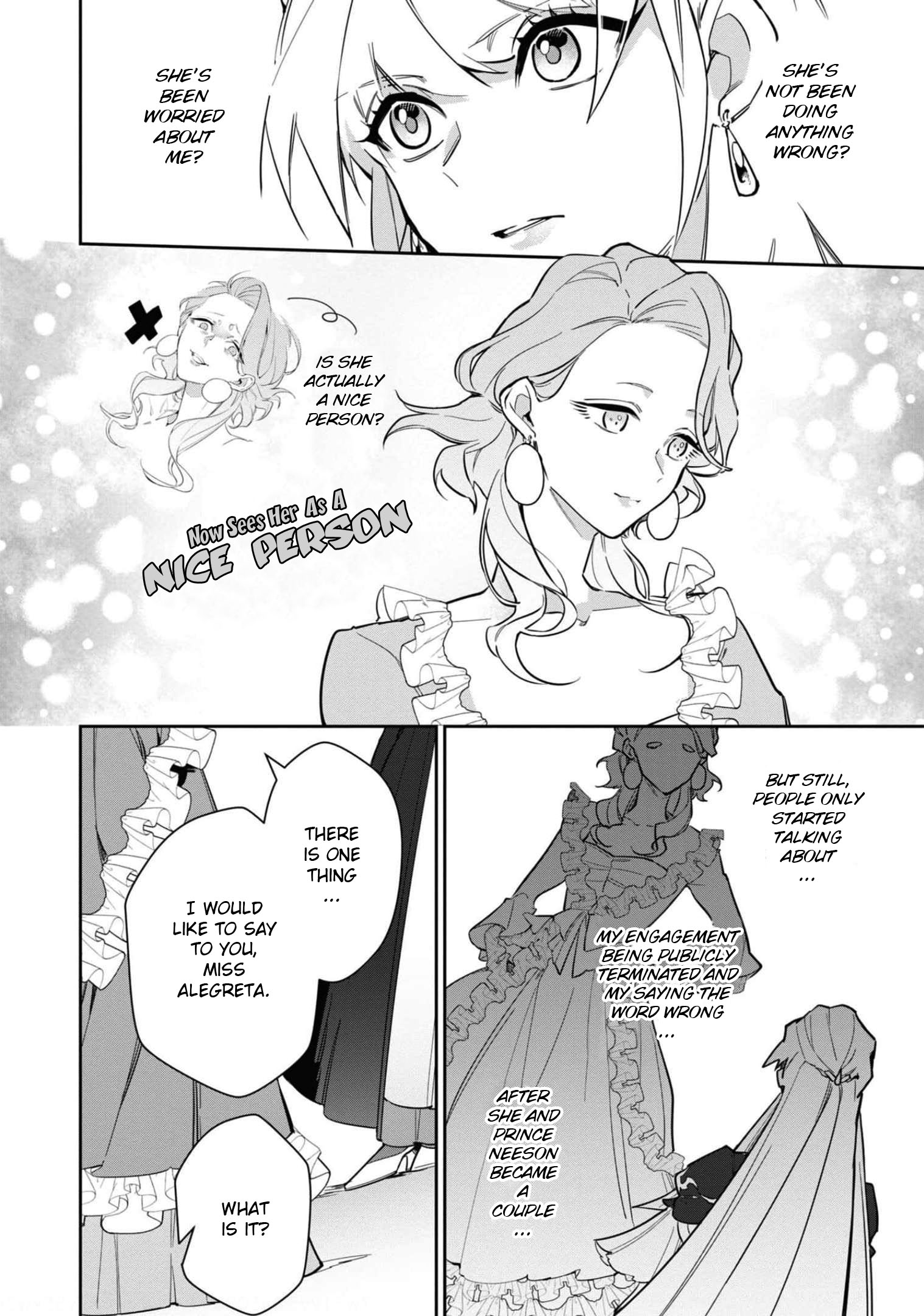 Halaman dari Though I May Be a Villainess, I'll Show You I Can Obtain Happiness! Chapter 5