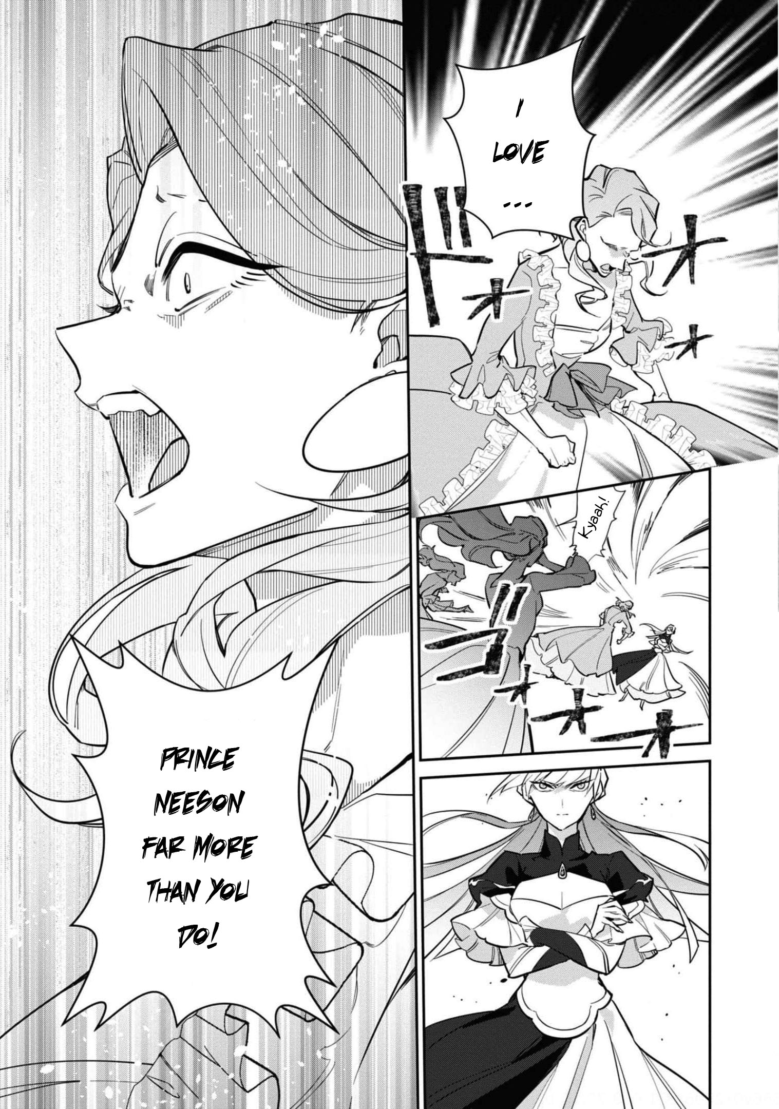 Halaman dari Though I May Be a Villainess, I'll Show You I Can Obtain Happiness! Chapter 5