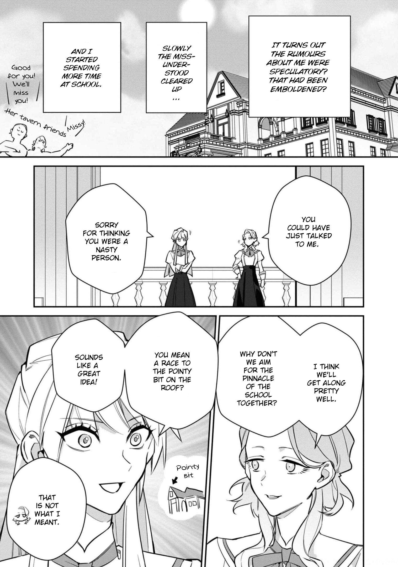 Halaman dari Though I May Be a Villainess, I'll Show You I Can Obtain Happiness! Chapter 5