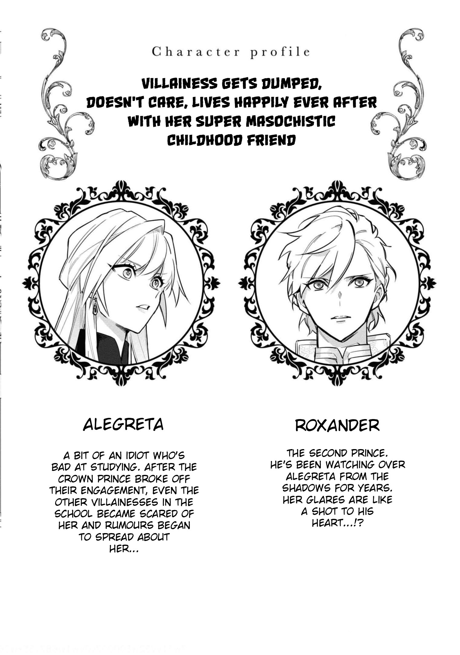 Halaman dari Though I May Be a Villainess, I'll Show You I Can Obtain Happiness! Chapter 5