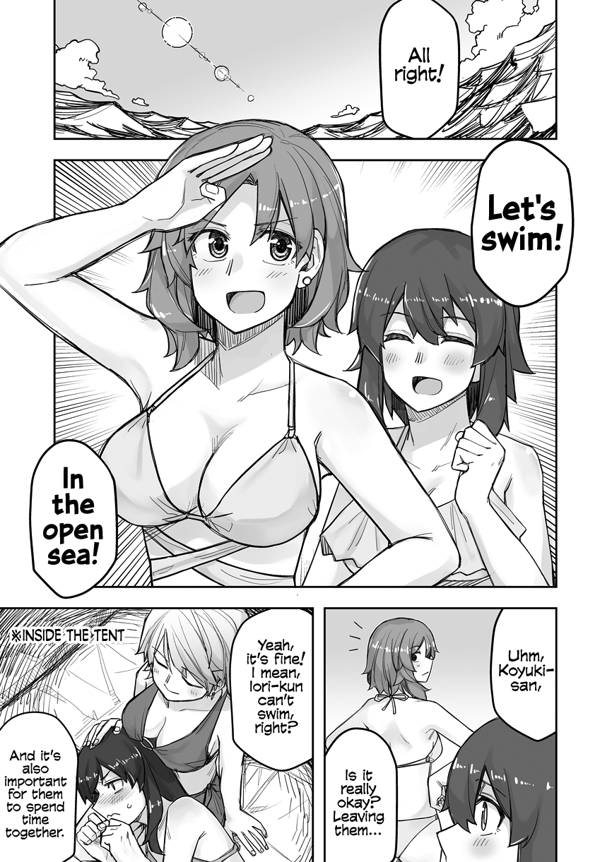 Halaman dari Ikemen Joshi to Josou Danshi Chapter 63