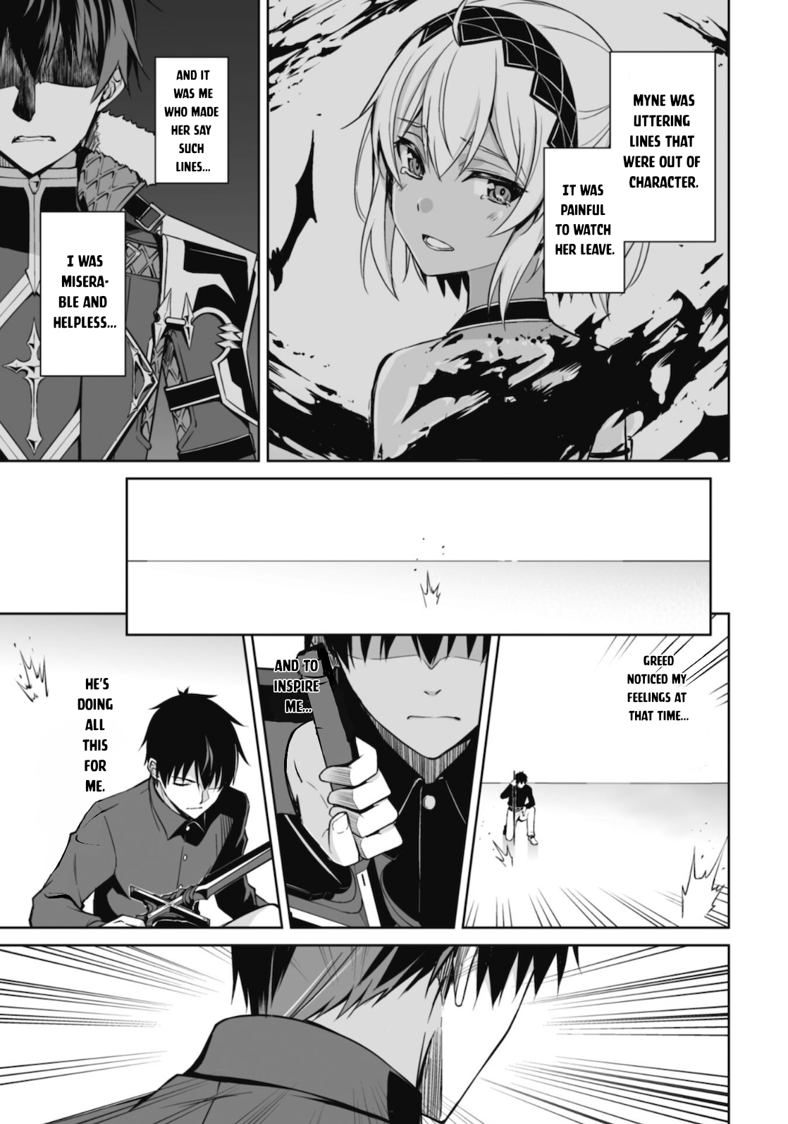 Halaman dari Boushoku no Berserk ~Ore dake Level to Iu Gainen wo Toppa suru~ Chapter 41