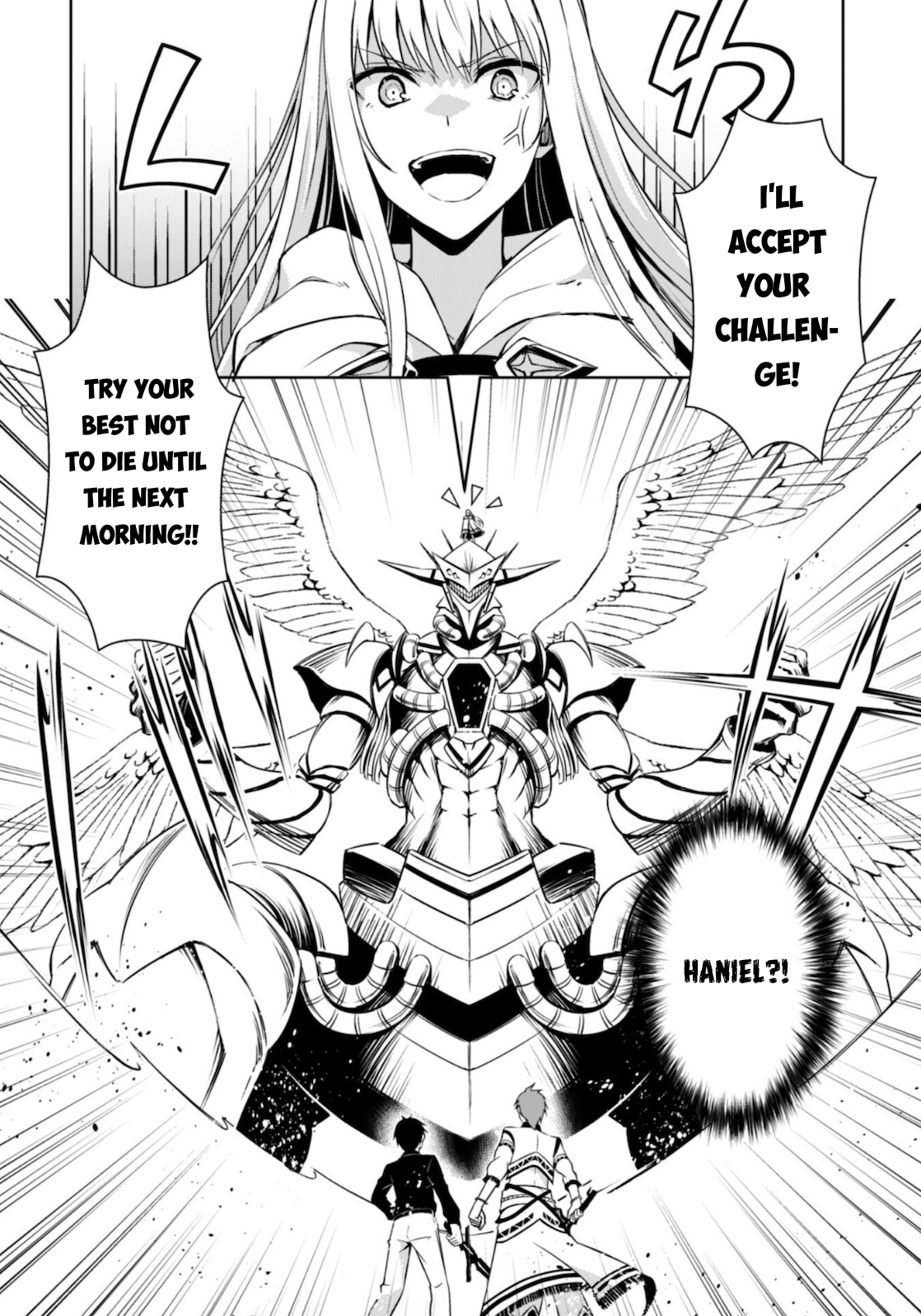 Halaman dari Boushoku no Berserk ~Ore dake Level to Iu Gainen wo Toppa suru~ Chapter 41