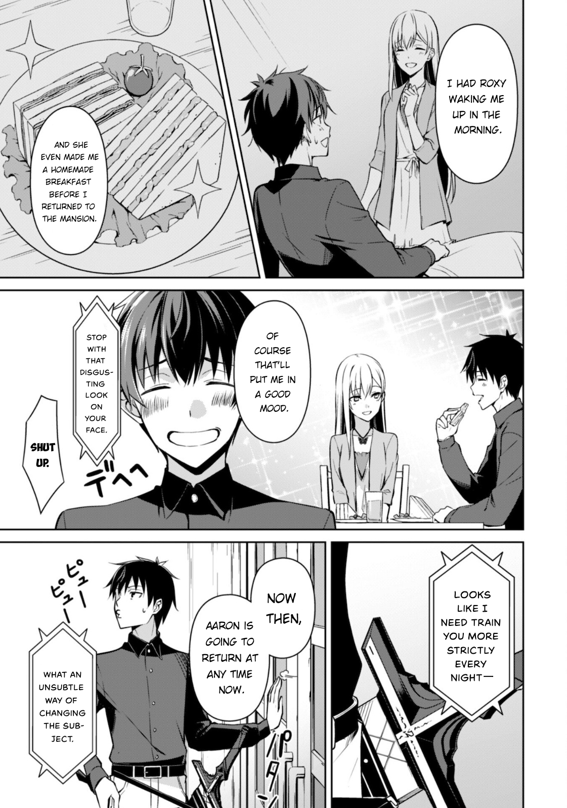 Halaman dari Boushoku no Berserk ~Ore dake Level to Iu Gainen wo Toppa suru~ Chapter 41