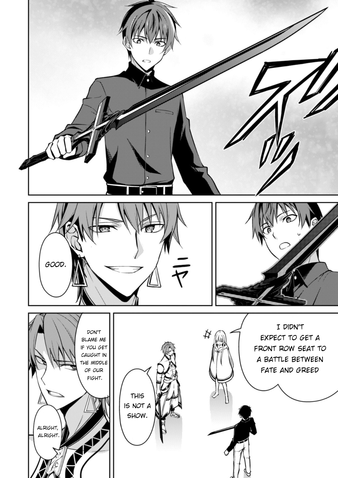 Halaman dari Boushoku no Berserk ~Ore dake Level to Iu Gainen wo Toppa suru~ Chapter 41