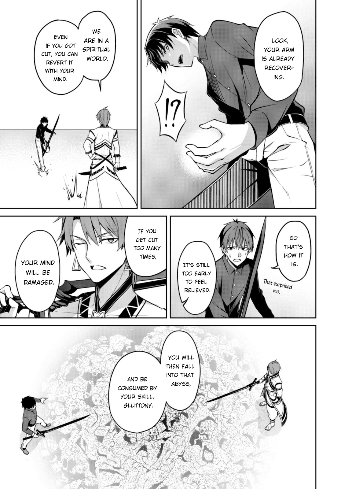 Halaman dari Boushoku no Berserk ~Ore dake Level to Iu Gainen wo Toppa suru~ Chapter 41