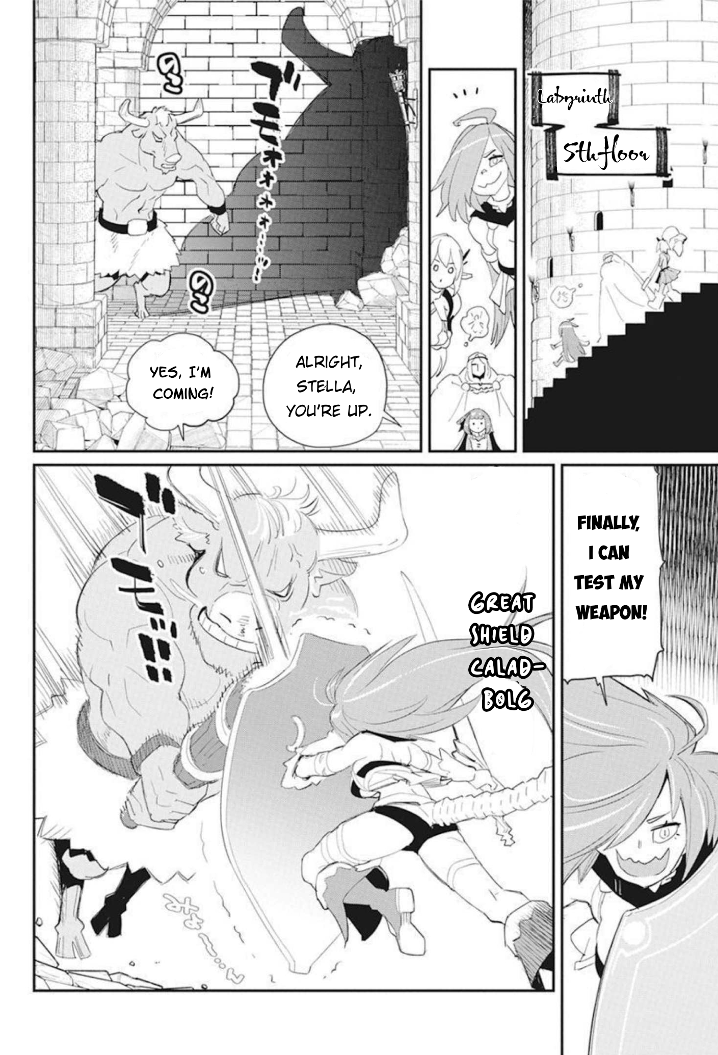 Halaman dari S-Rank Monster no "Behemoth" Dakedo, Neko to Machigawarete Elf Musume no Pet to Shite Kurashitemasu Chapter 48