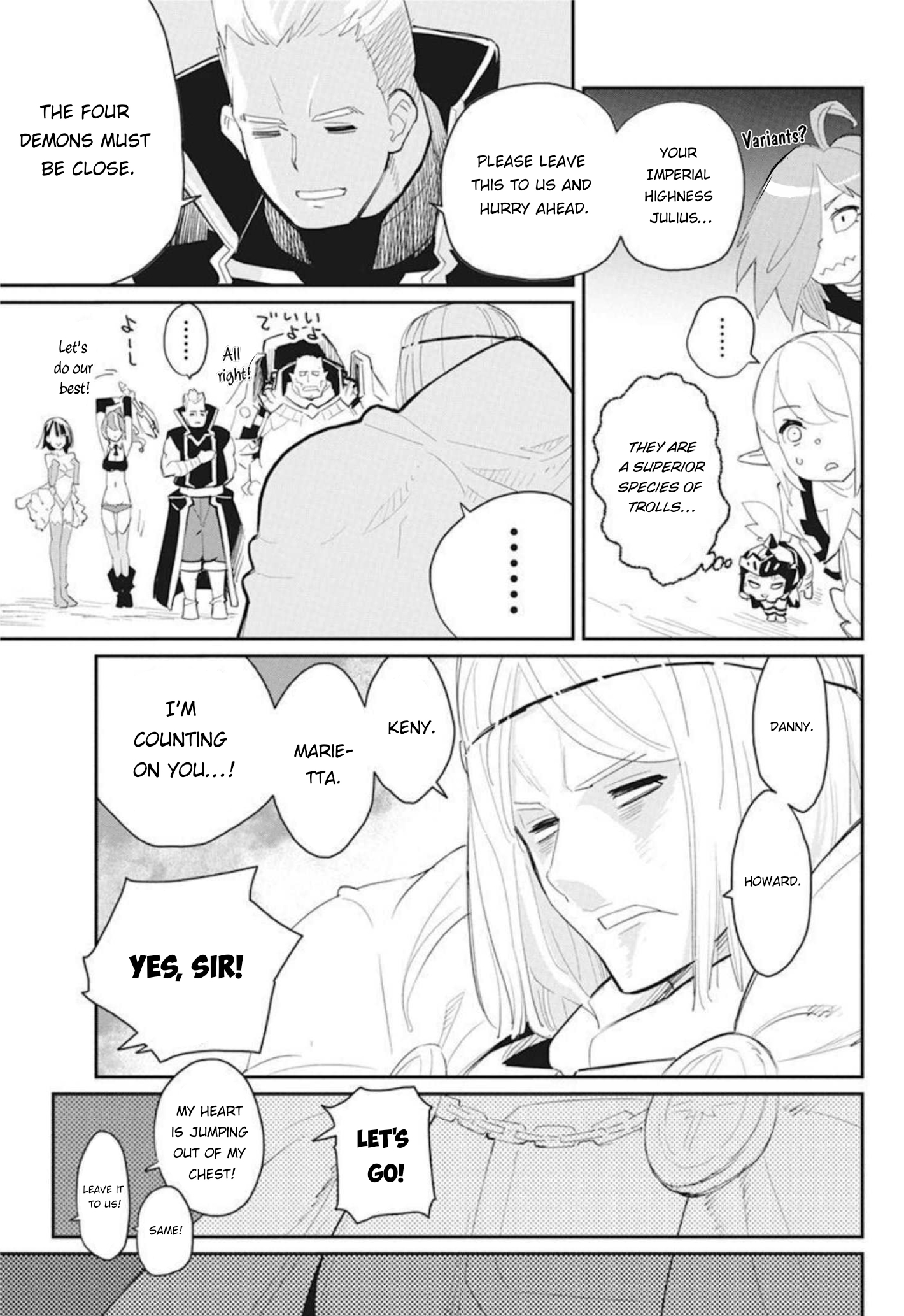 Halaman dari S-Rank Monster no "Behemoth" Dakedo, Neko to Machigawarete Elf Musume no Pet to Shite Kurashitemasu Chapter 48