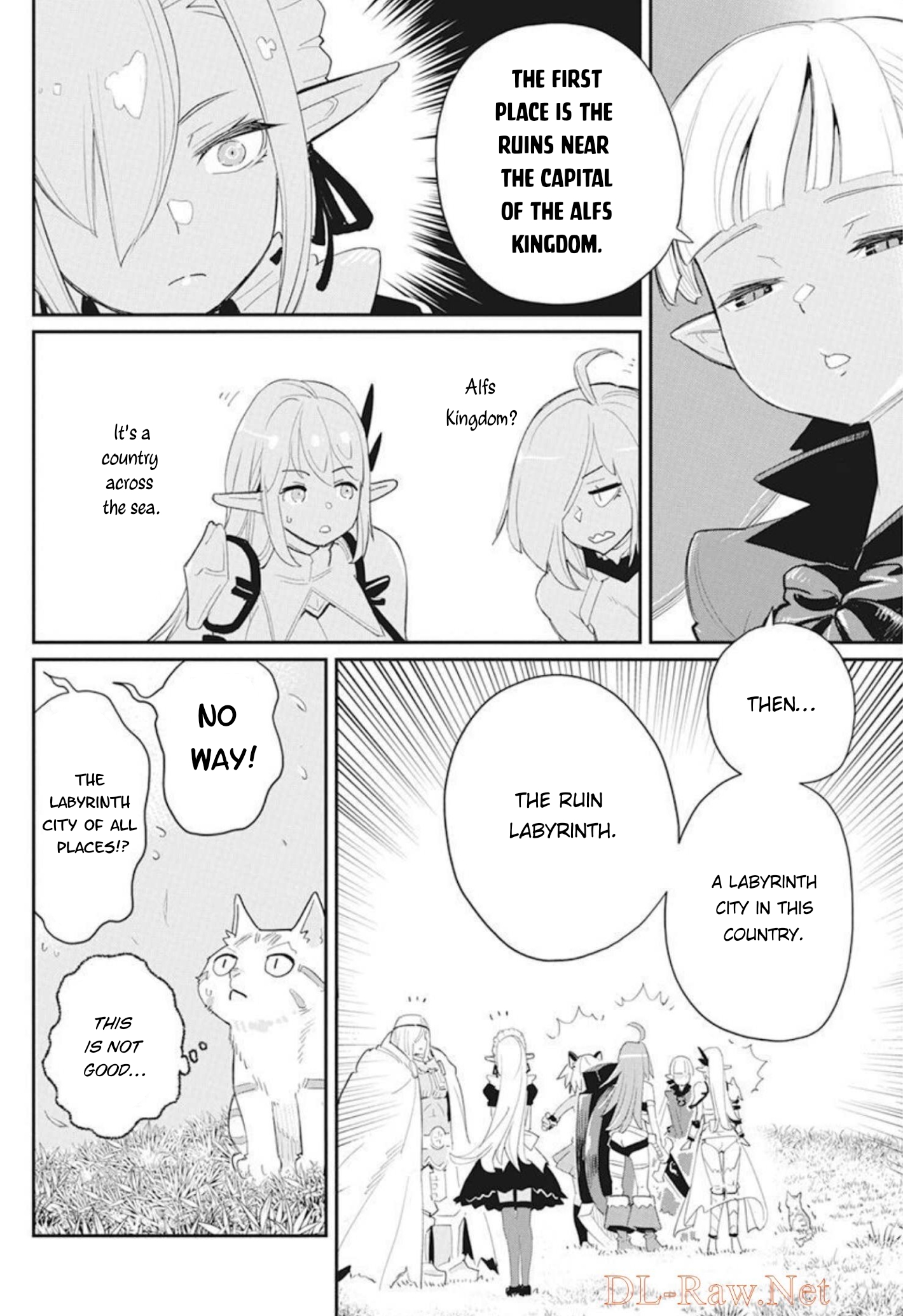 Halaman dari S-Rank Monster no "Behemoth" Dakedo, Neko to Machigawarete Elf Musume no Pet to Shite Kurashitemasu Chapter 48