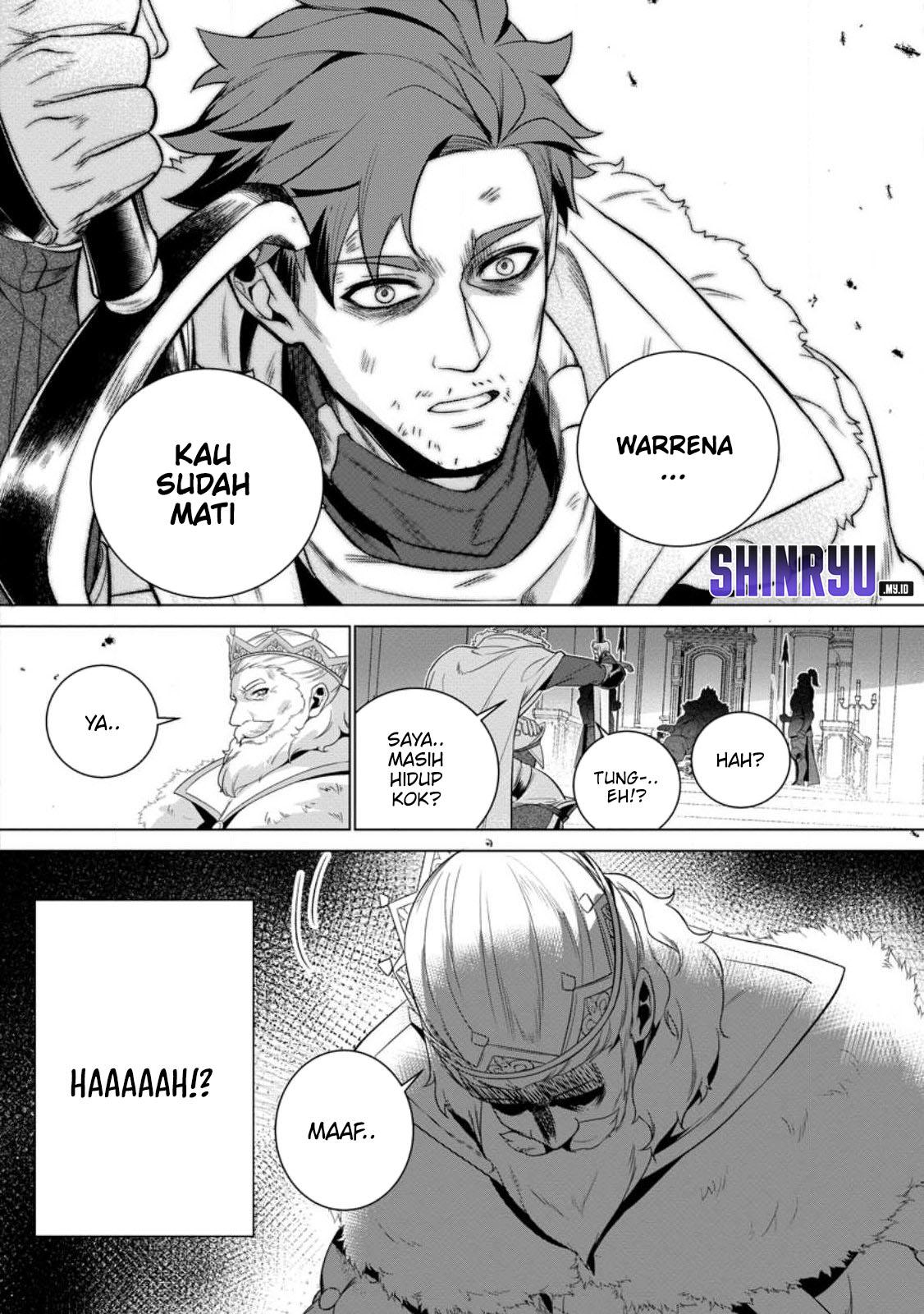 Netorare Tsuihou sareta Saikyou Kishi Danchou no Ossan, Katainaka de Eiyuu ni Matsuriagerareru Chapter 1 - halaman 17