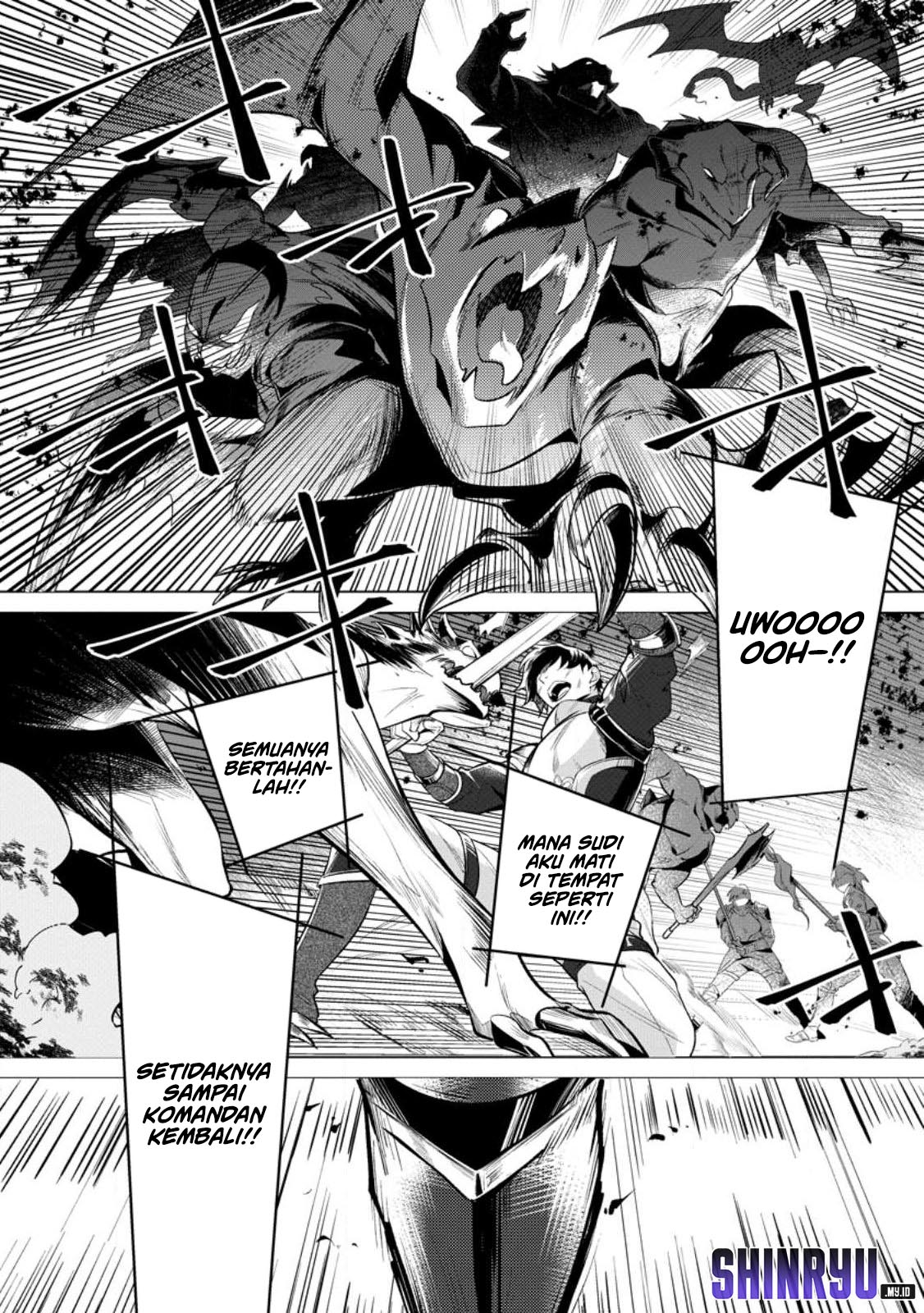 Netorare Tsuihou sareta Saikyou Kishi Danchou no Ossan, Katainaka de Eiyuu ni Matsuriagerareru Chapter 1 - halaman 2