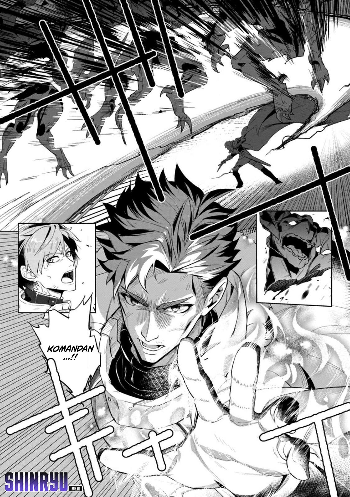 Netorare Tsuihou sareta Saikyou Kishi Danchou no Ossan, Katainaka de Eiyuu ni Matsuriagerareru Chapter 1 - halaman 4