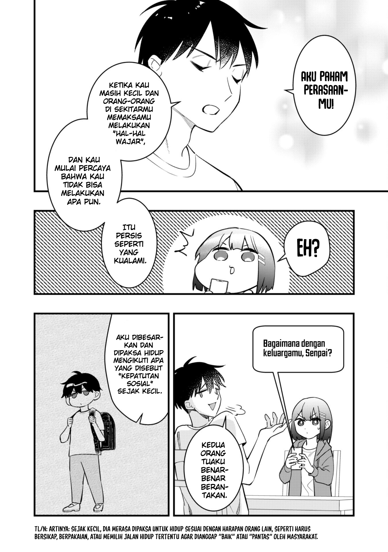 Senpai, Jitaku Keibiin no Koyou wa Ikaga desu ka? The Comic Chapter 8 - halaman 19