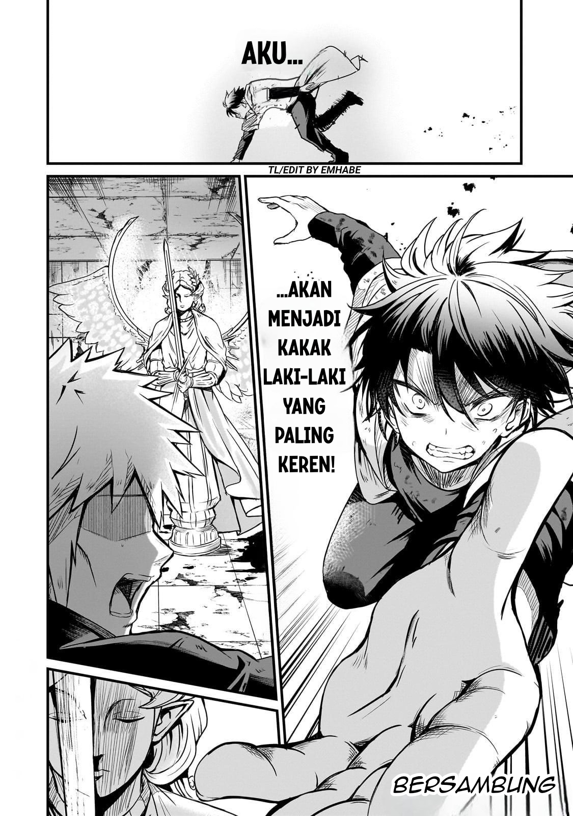 Hai no Sekai wa Kami no Me de Irozuku: Ore dake Mieru Status de, Saijaku kara Saikyou e Kakeagaru Chapter 3 - halaman 21
