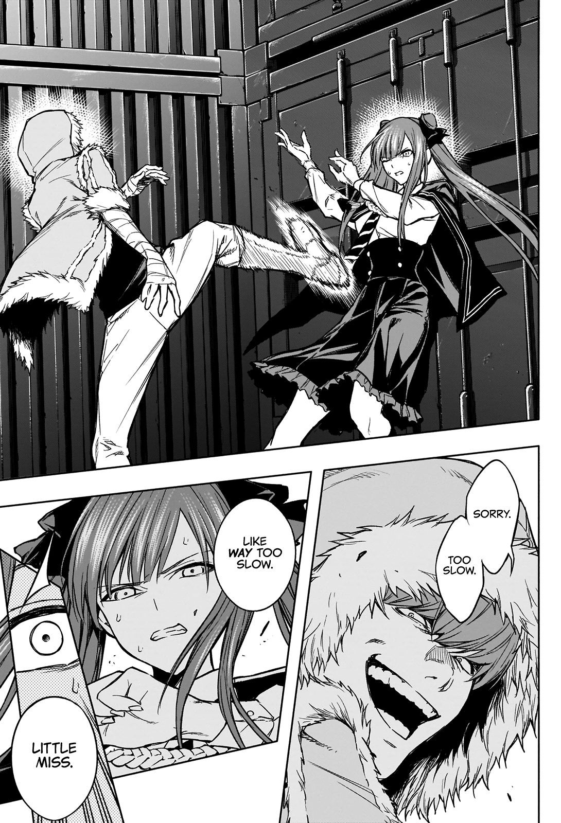 Halaman dari Ouritsu Mahou Gakuen no Saikasei ~Hinkongai Agari no Saikyou Mahoushi, Kizoku Darake no Gakuen de Musou Suru~ Chapter 25