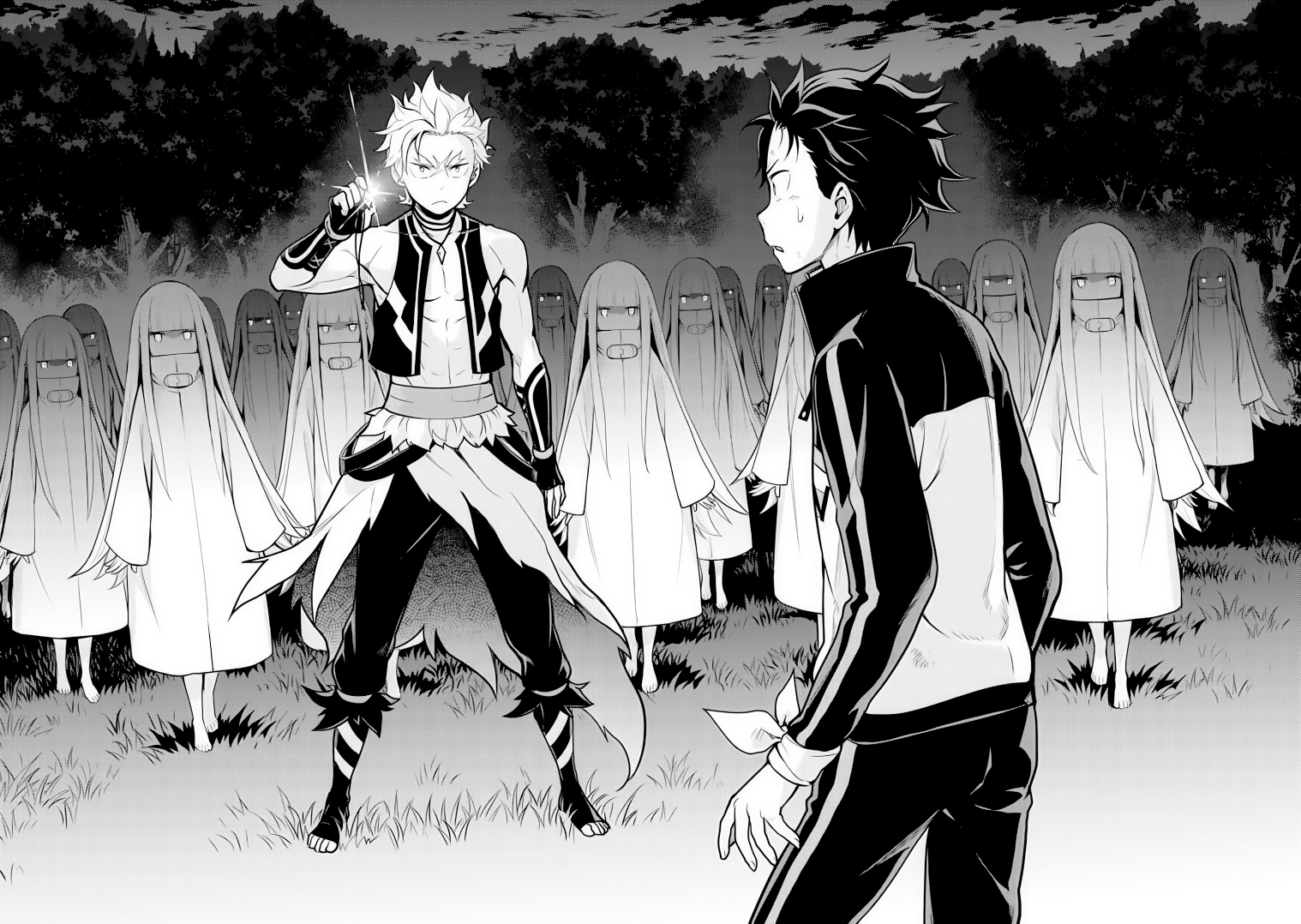 Halaman dari Re:Zero kara Hajimeru Isekai Seikatsu: Dai 4-shou—Seiiki to Gouyoku no Majo Chapter 24.1