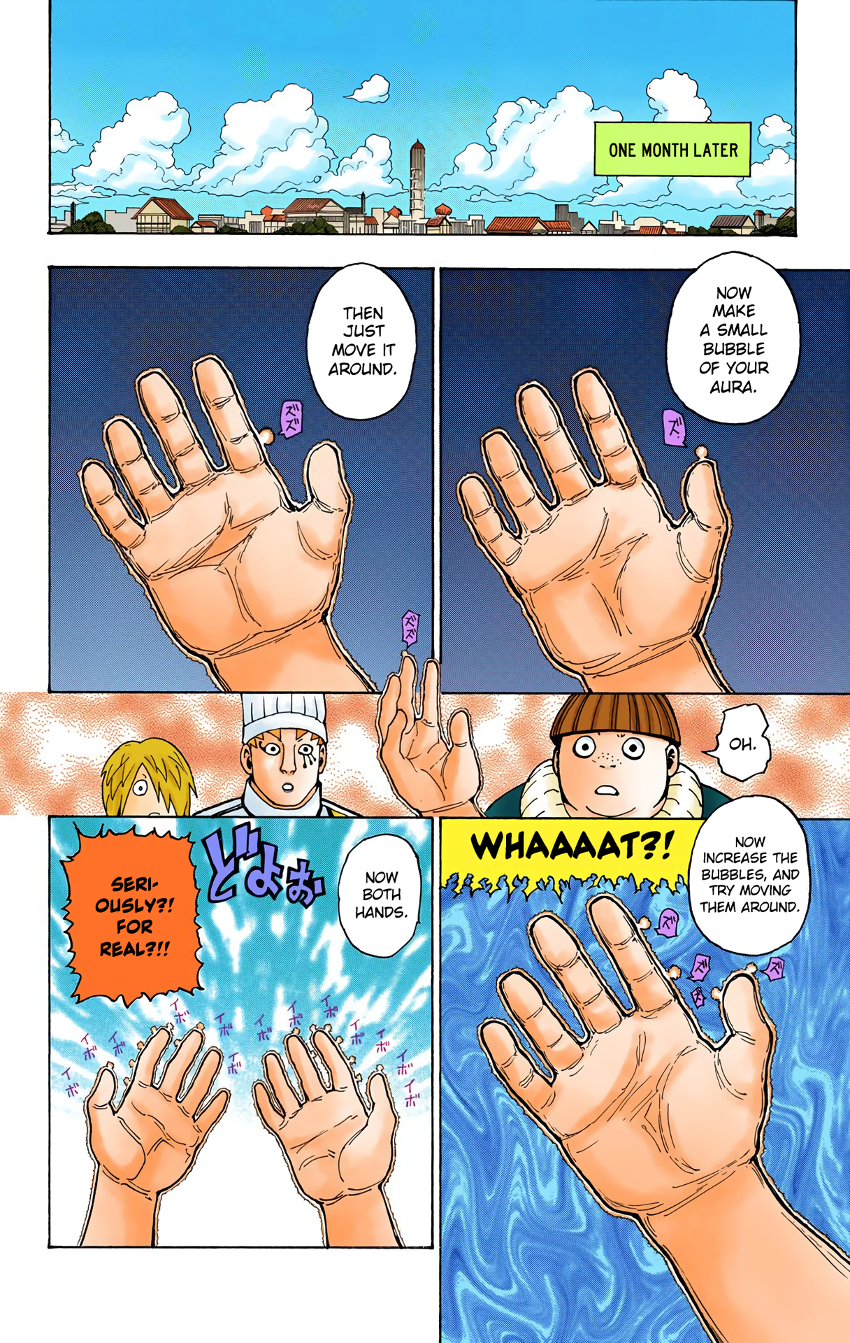 Halaman dari HUNTER x HUNTER (Official Colored) Chapter 346