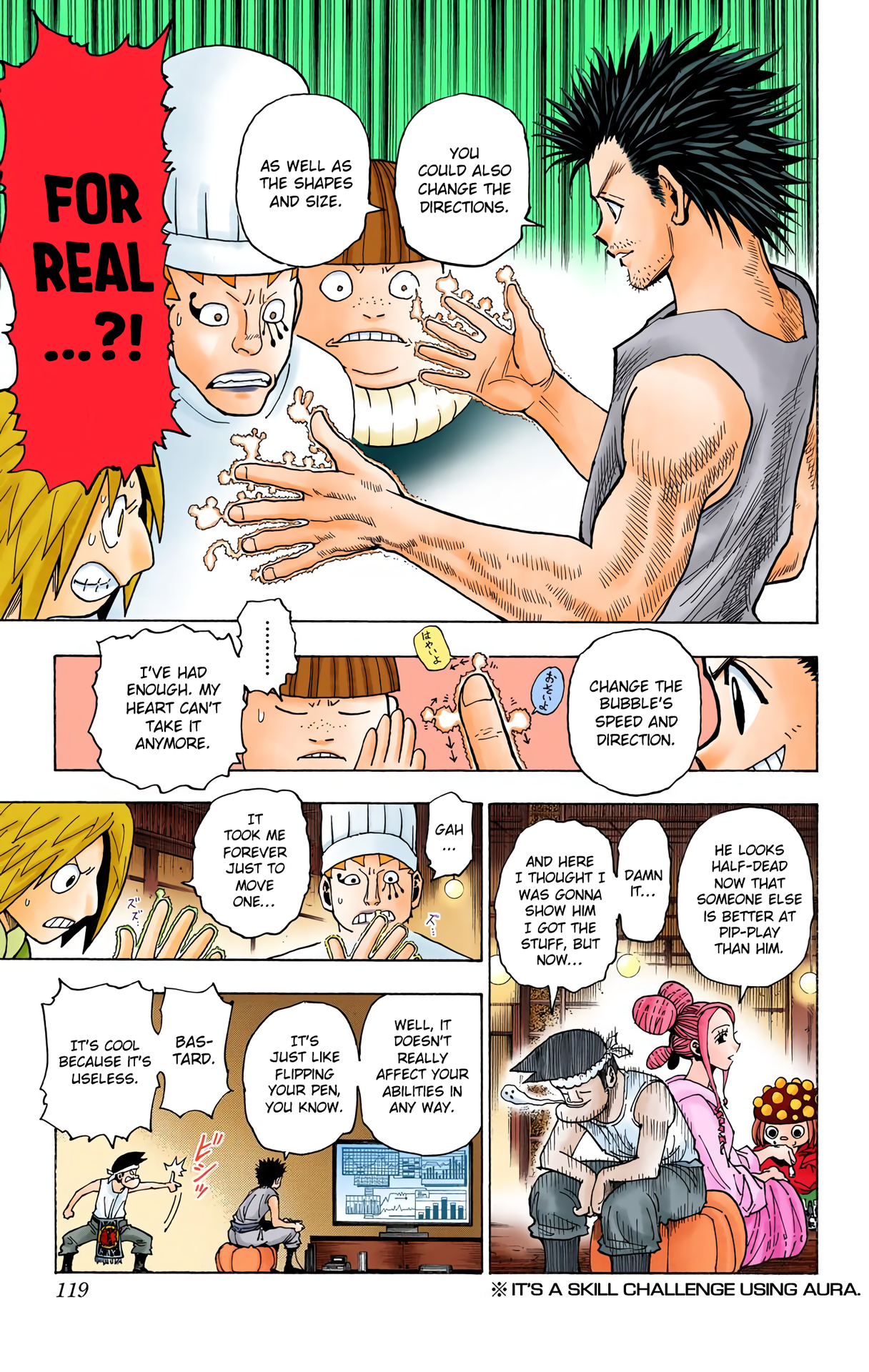 Halaman dari HUNTER x HUNTER (Official Colored) Chapter 346