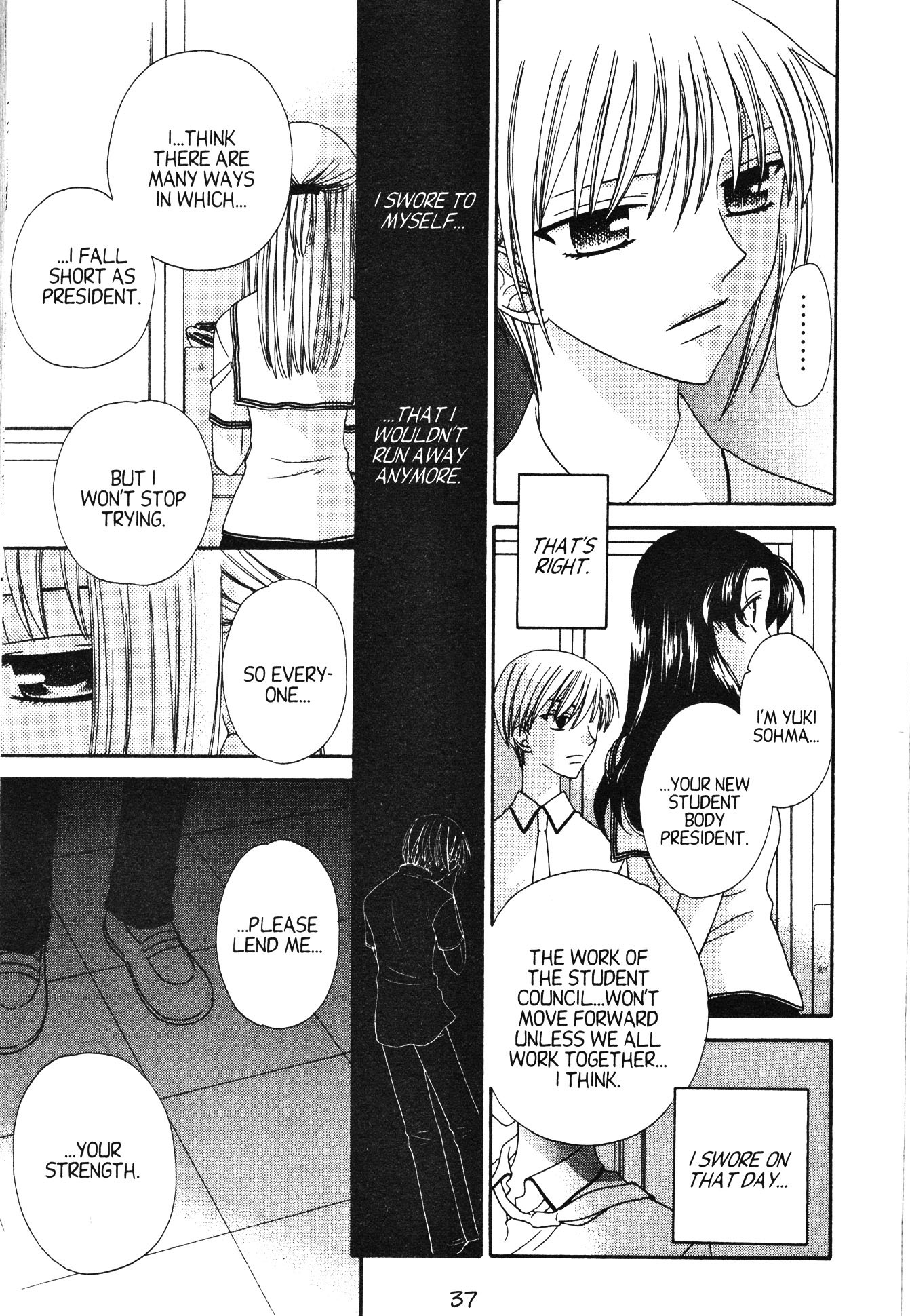 Halaman dari Fruits Basket Chapter 66