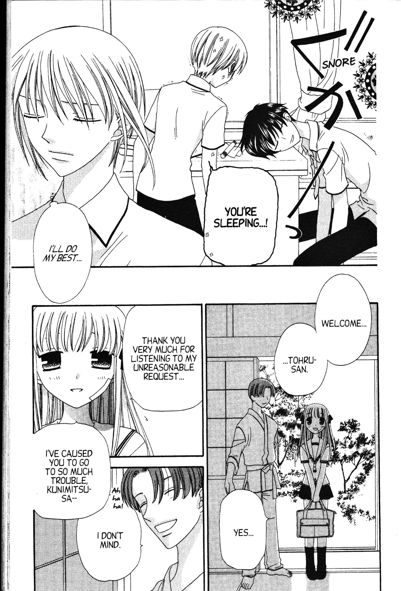 Halaman dari Fruits Basket Chapter 66