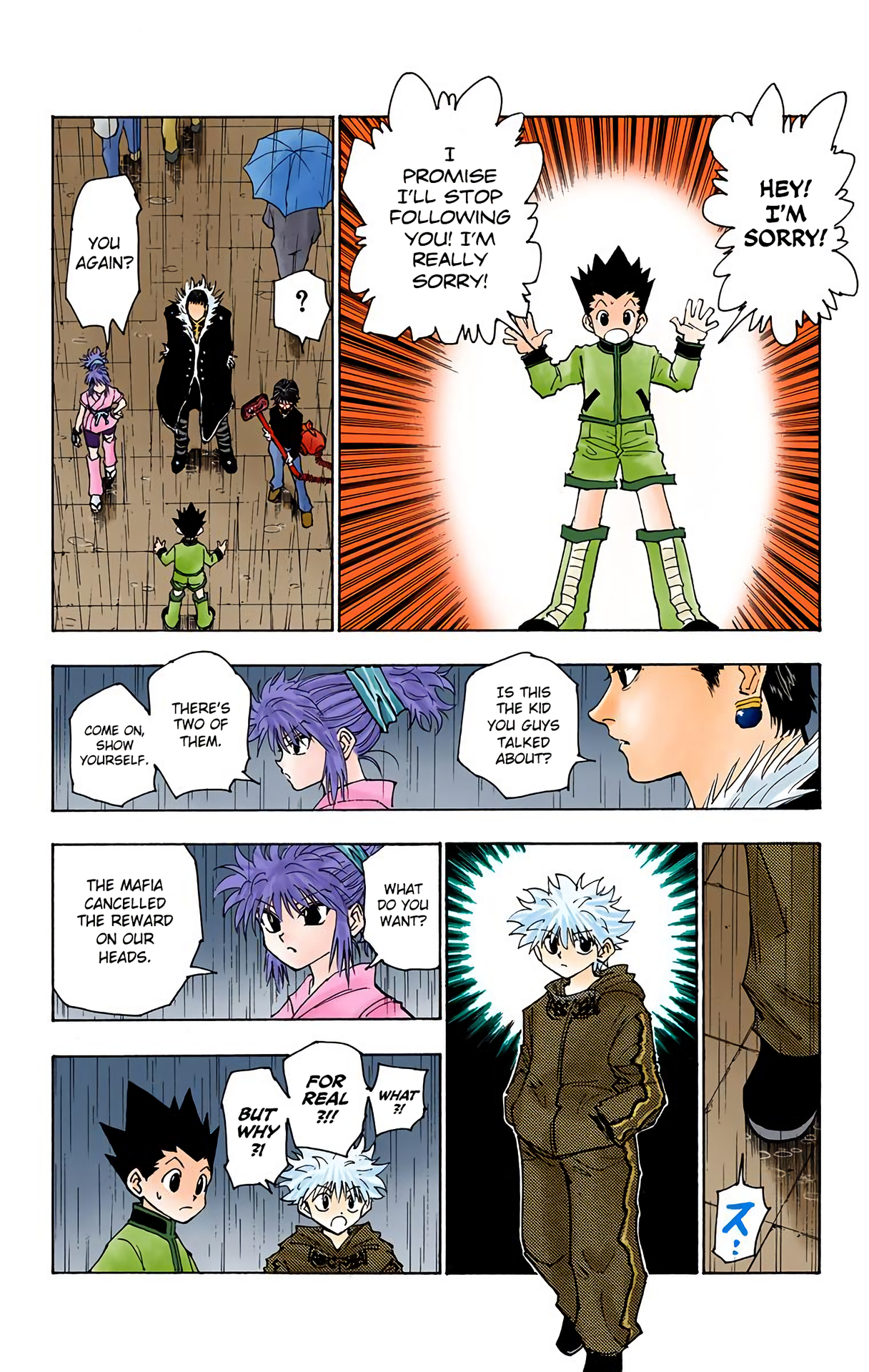 Halaman dari HUNTER x HUNTER (Official Colored) Chapter 111