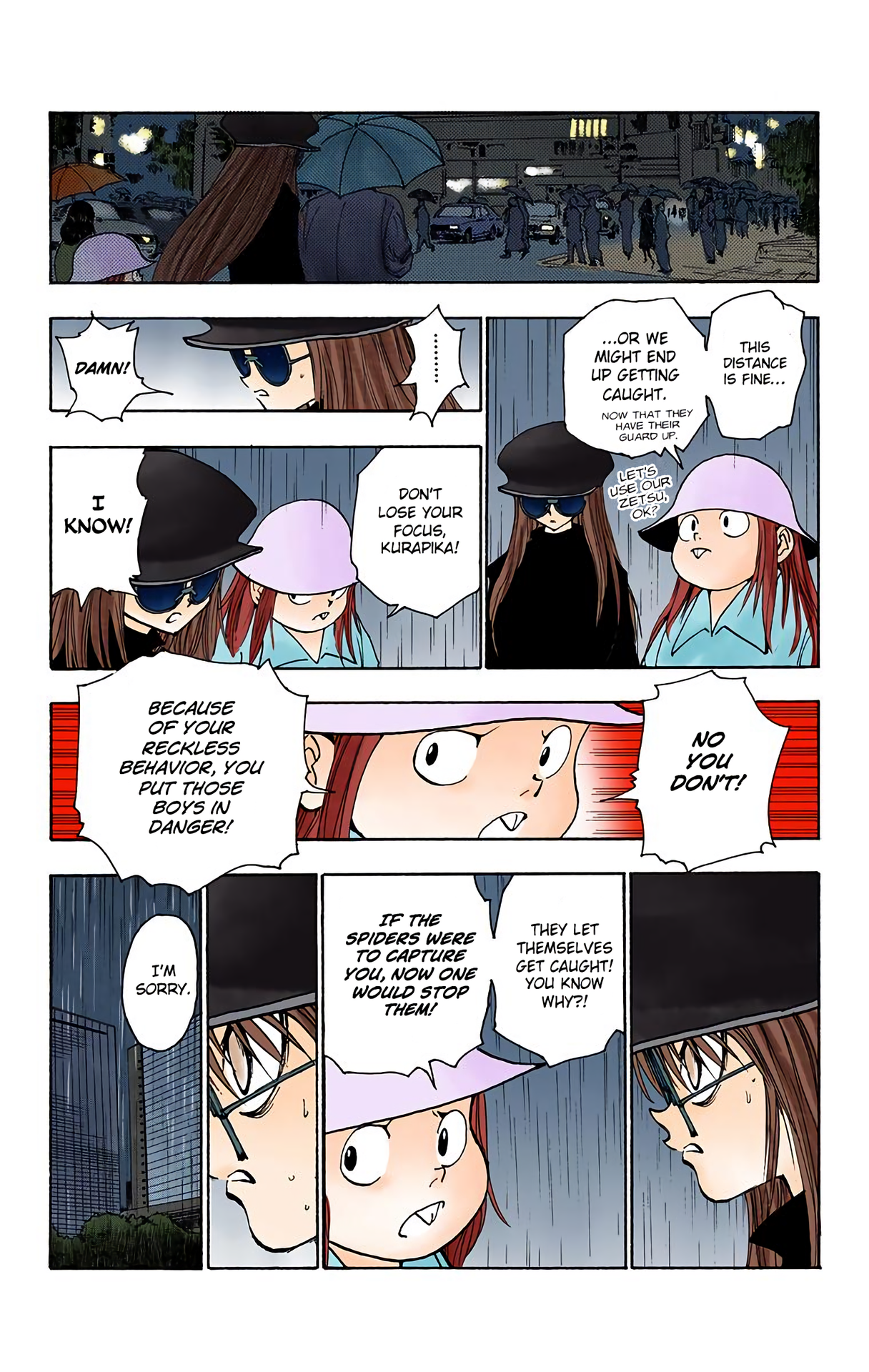 Halaman dari HUNTER x HUNTER (Official Colored) Chapter 111
