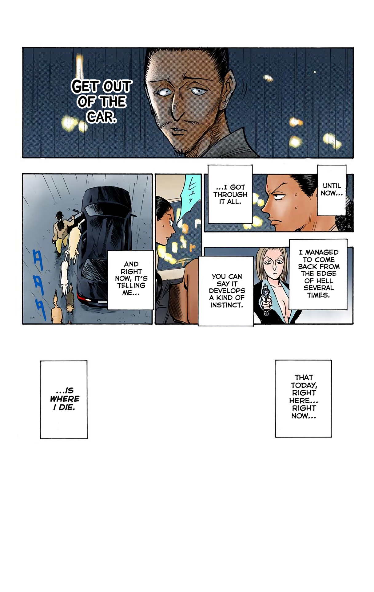 Halaman dari HUNTER x HUNTER (Official Colored) Chapter 111