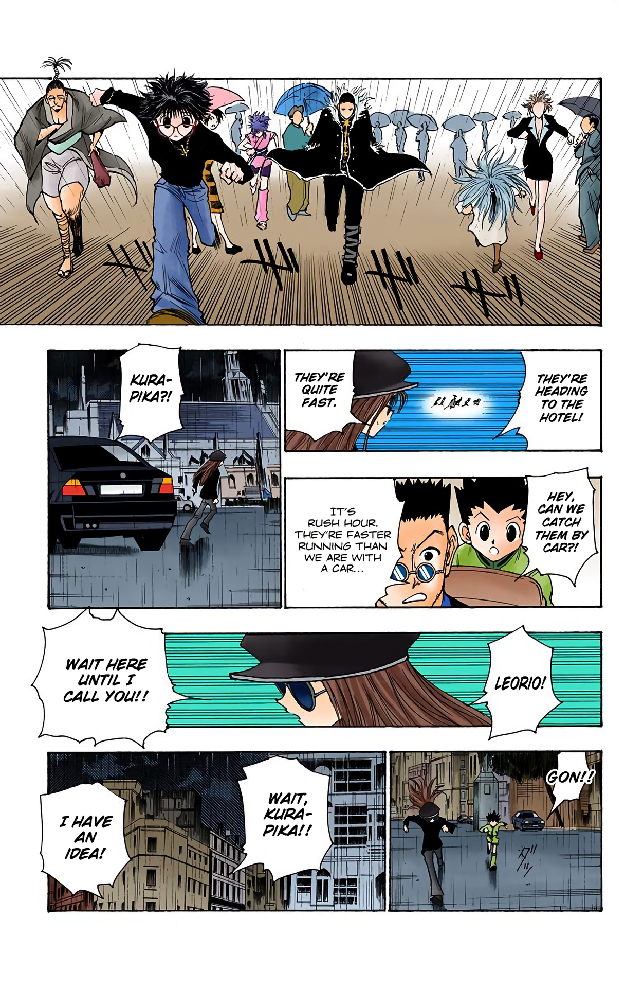 Halaman dari HUNTER x HUNTER (Official Colored) Chapter 111