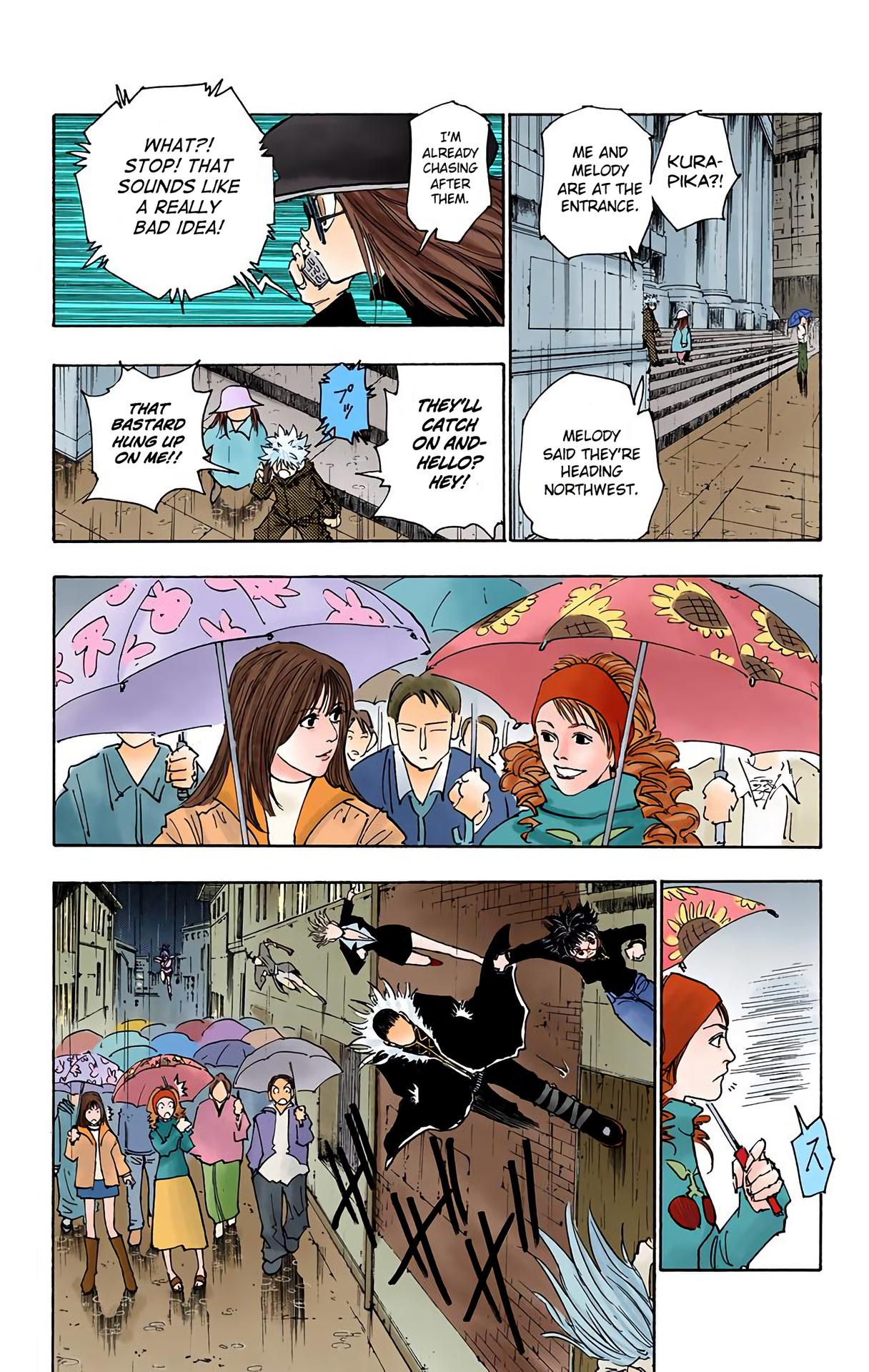 Halaman dari HUNTER x HUNTER (Official Colored) Chapter 111
